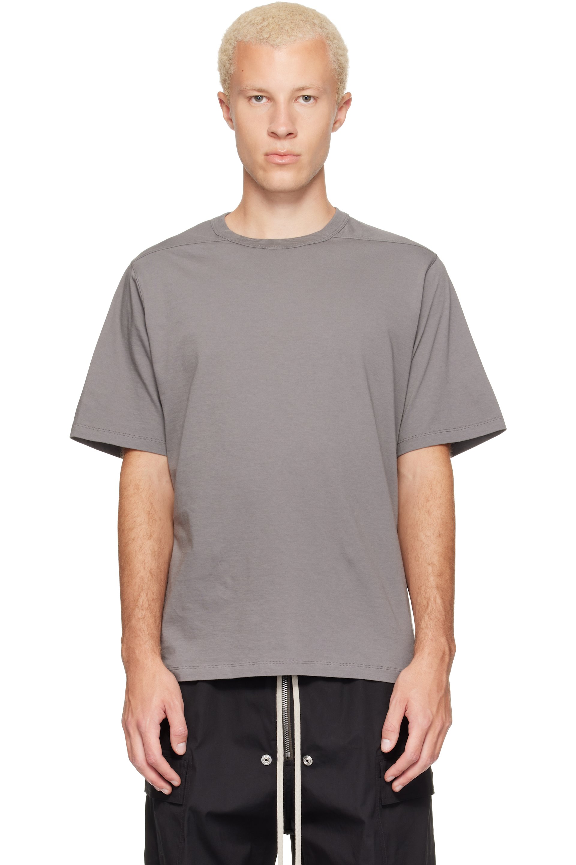 Rick Owens - T-shirt Brad gris - Tower