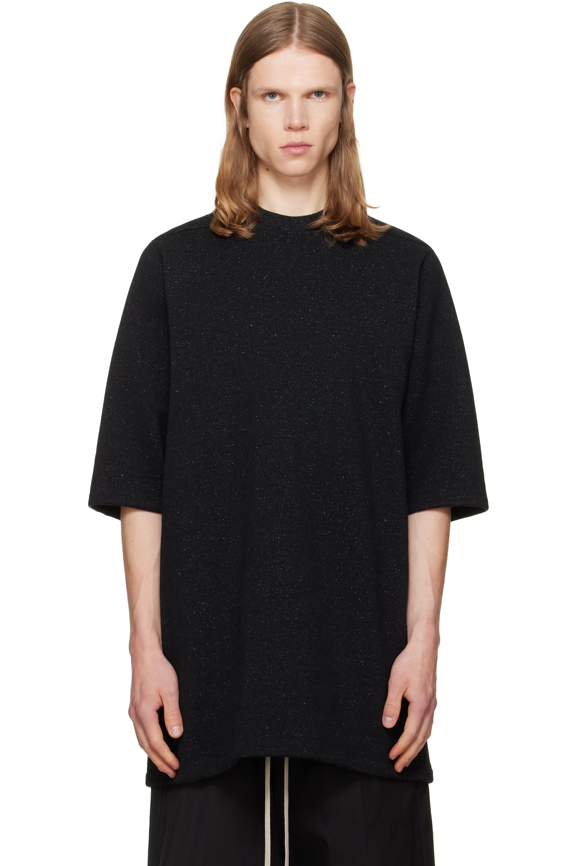Rick Owens - Black Tower Jumbo S/S T-shirt