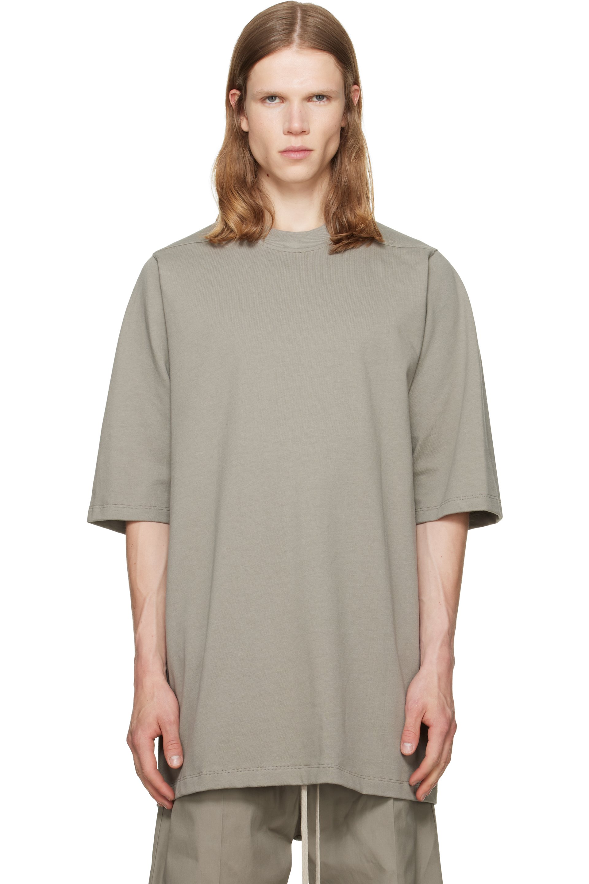 Rick Owens - Taupe Jumbo S/S T-shirt