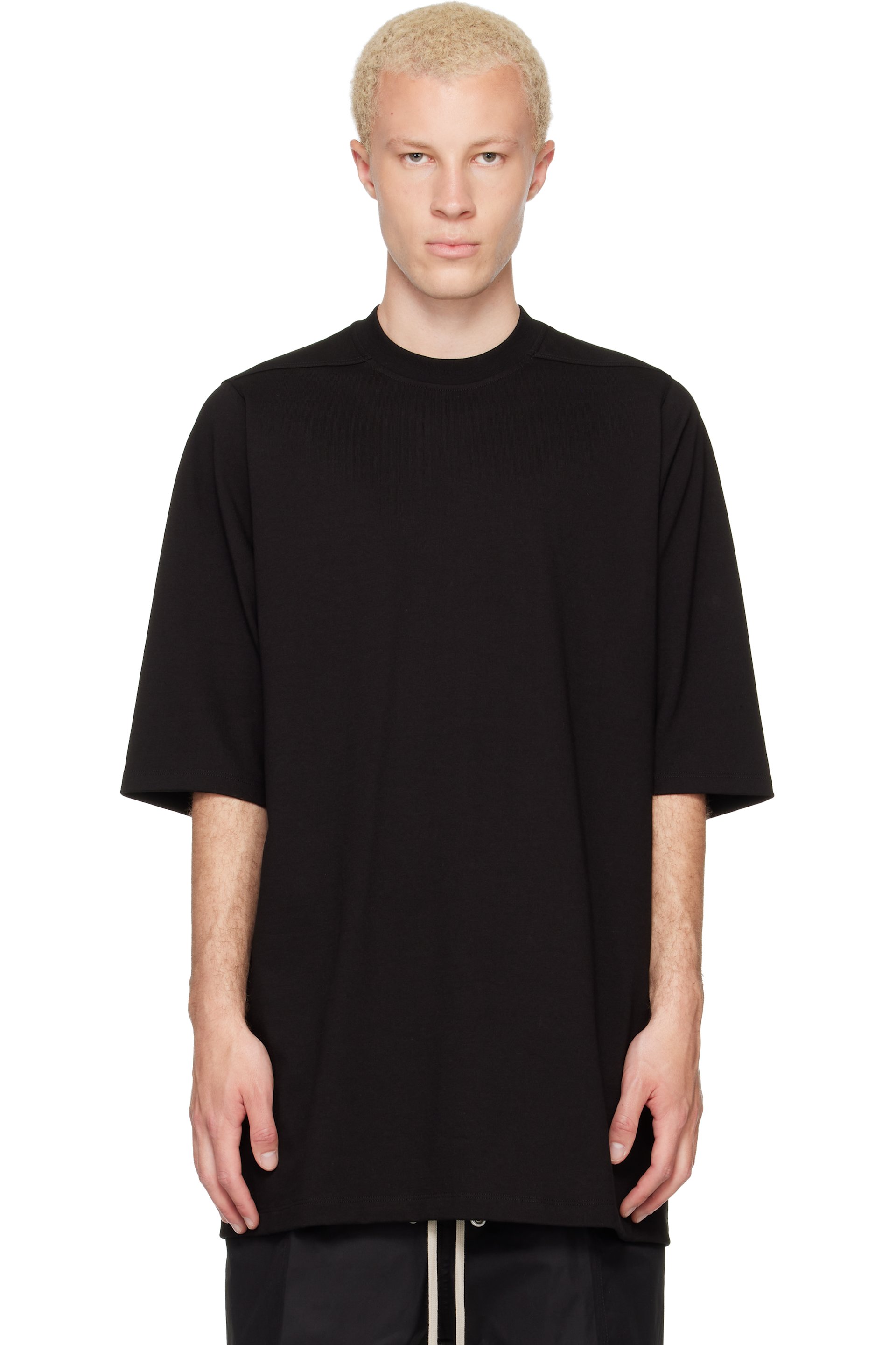 Rick Owens - Black Tower Jumbo S/S T-shirt