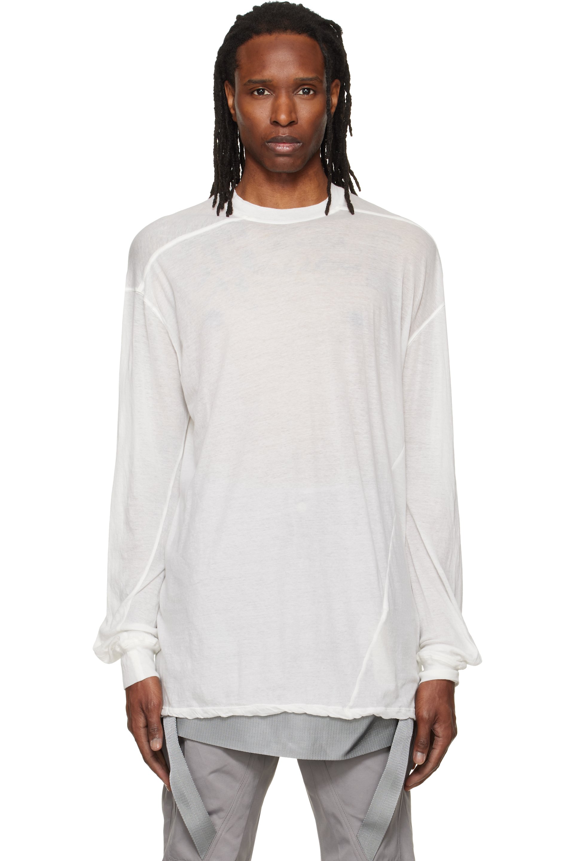 Rick Owens - Off-White Tower Rick S Jumbo L/S T-shirt