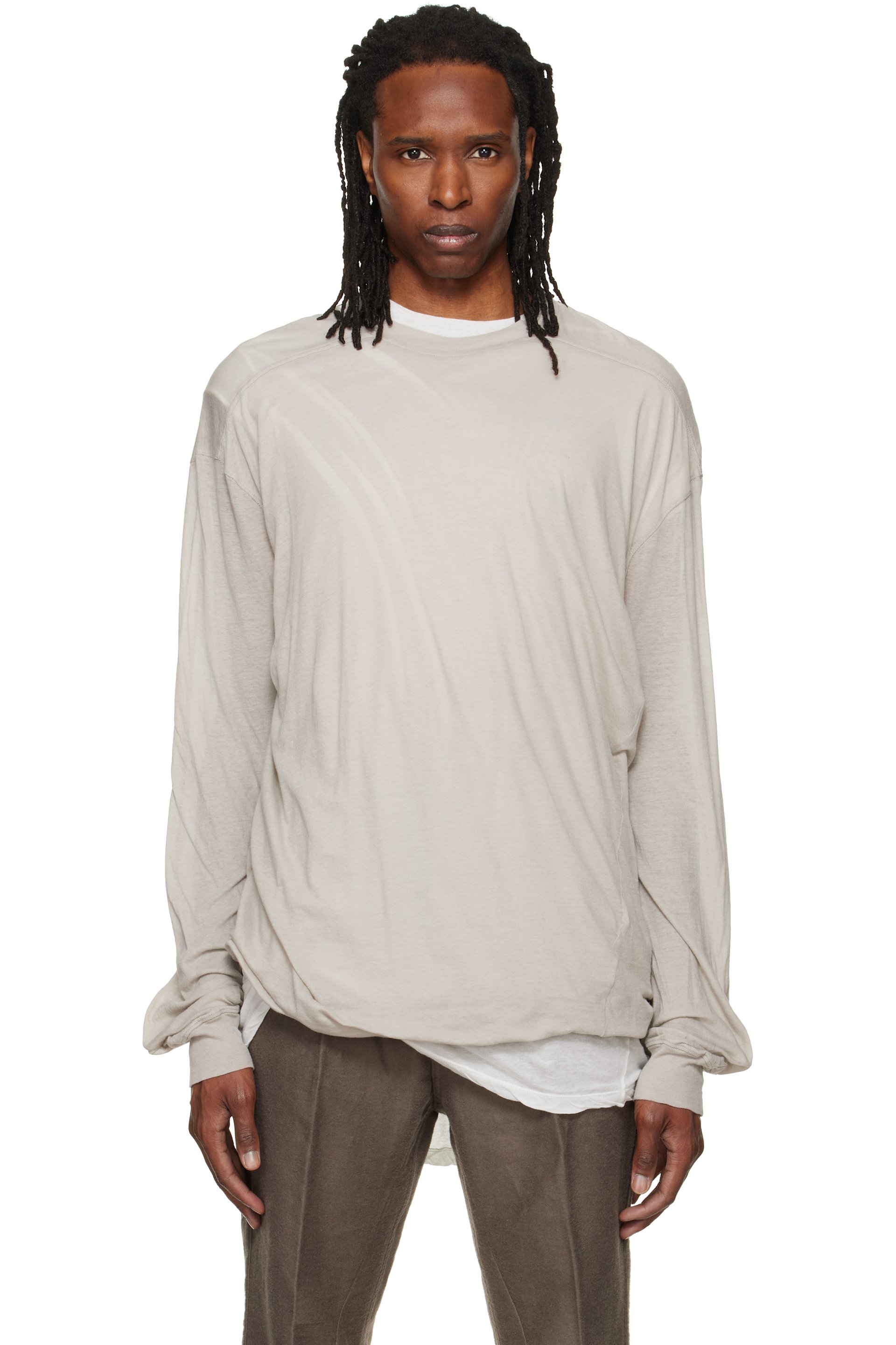 Rick Owens - Off-White Tower Rick S Jumbo L/S T-shirt