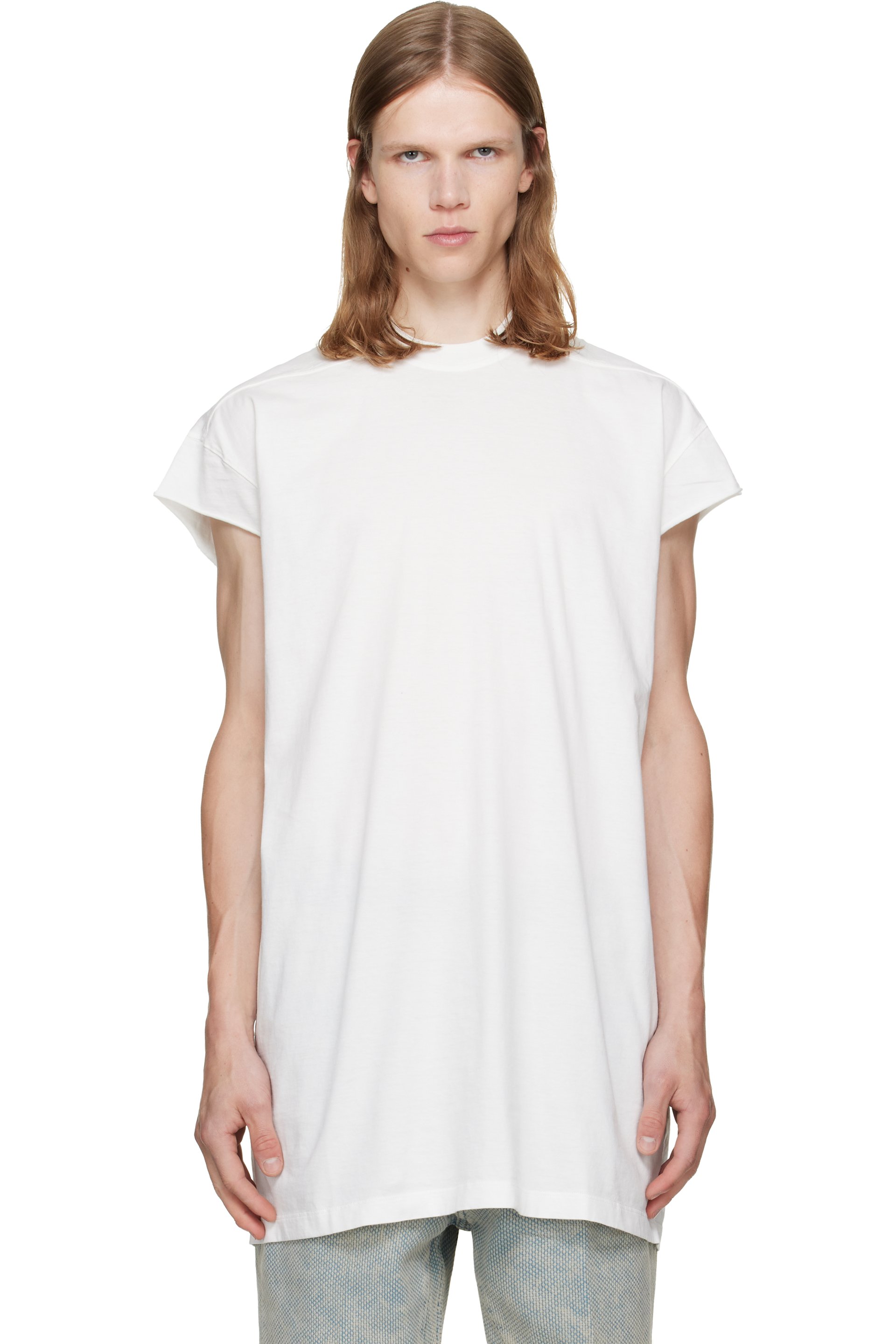 Rick Owens - White Tower 'Rick' S Jumbo S/S T-shirt