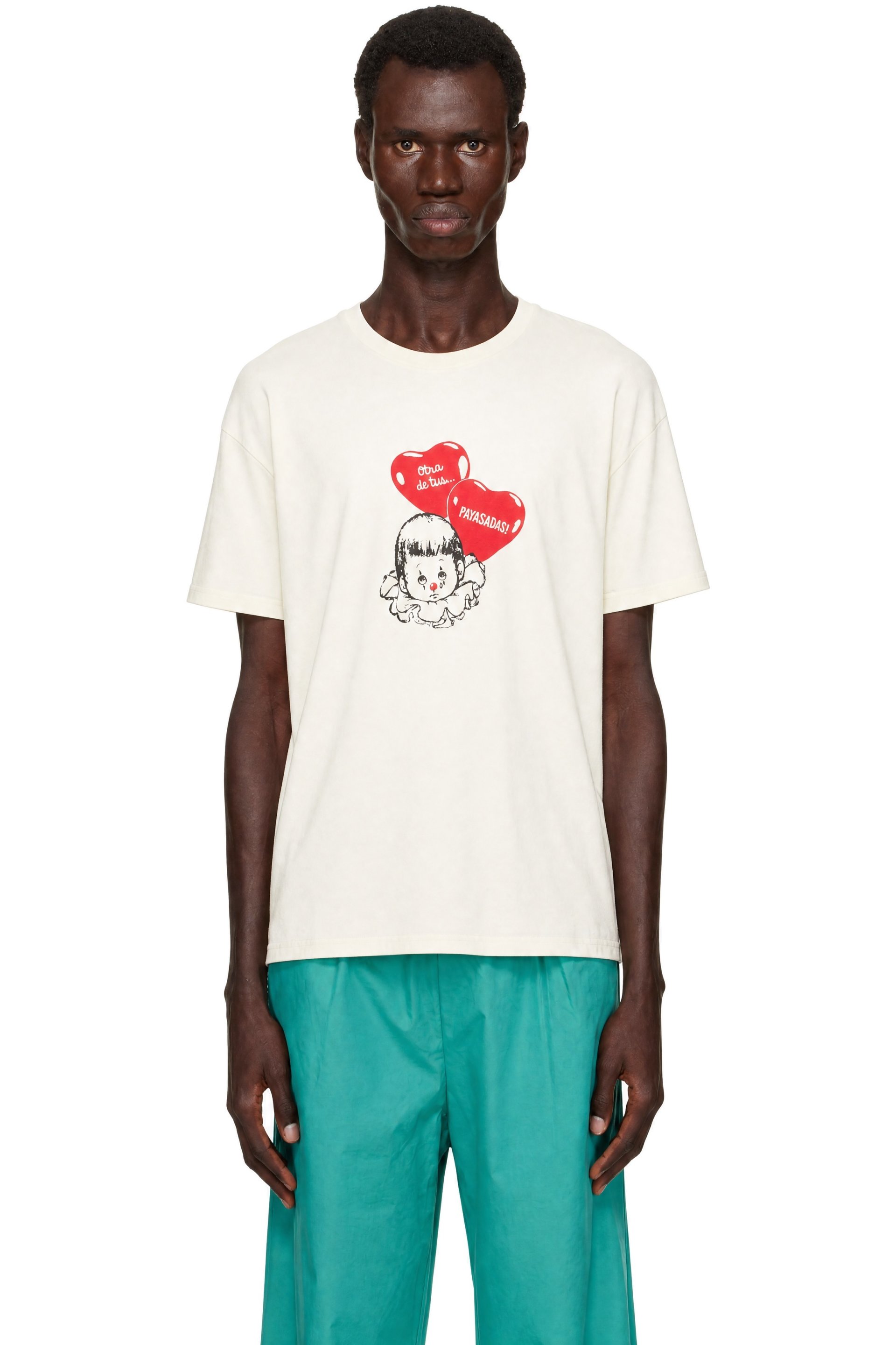WILLY CHAVARRIA - Off-White 'PAYASADAS!' Easy T-shirt