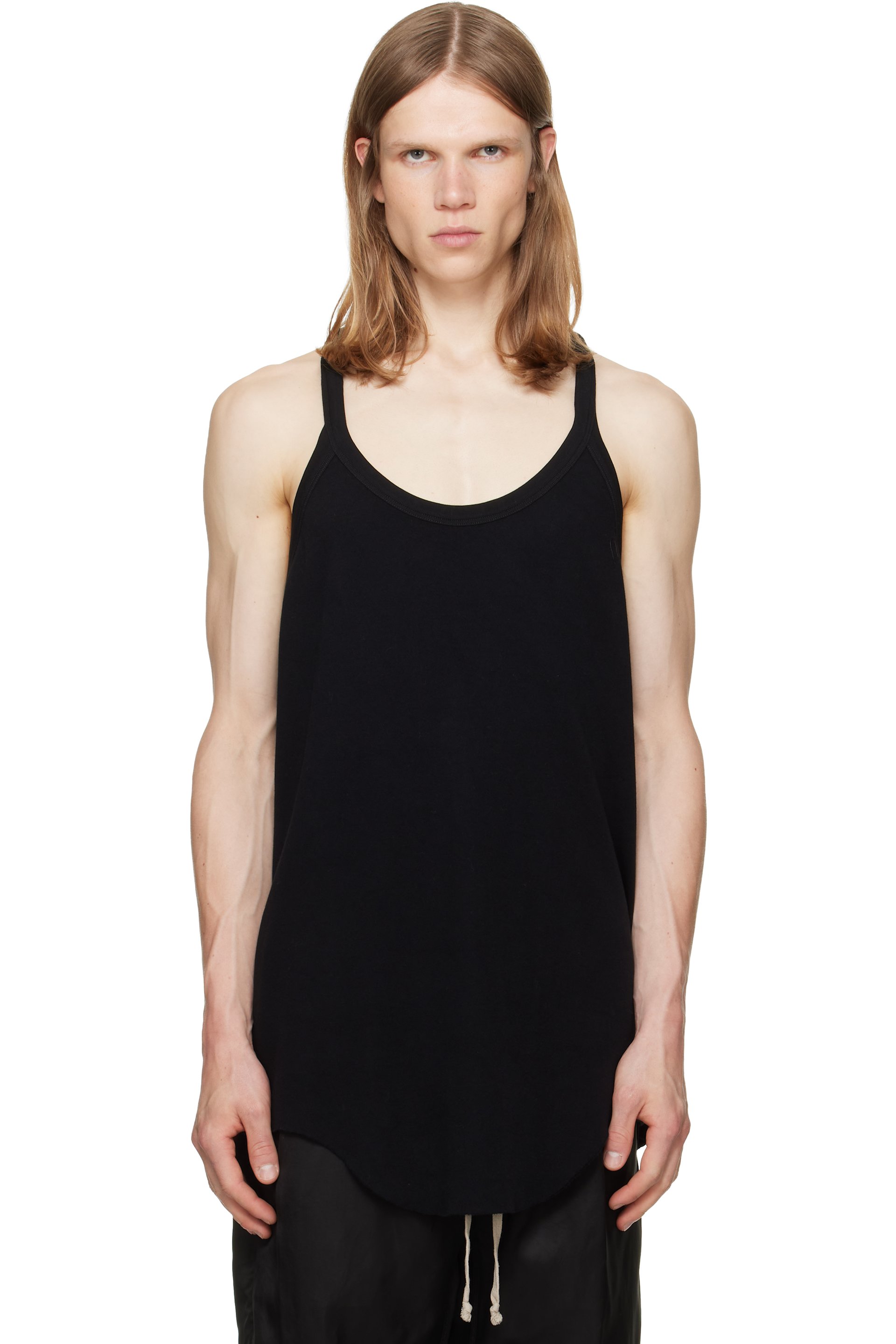Rick Owens - Black Tower Pony T Tank Top