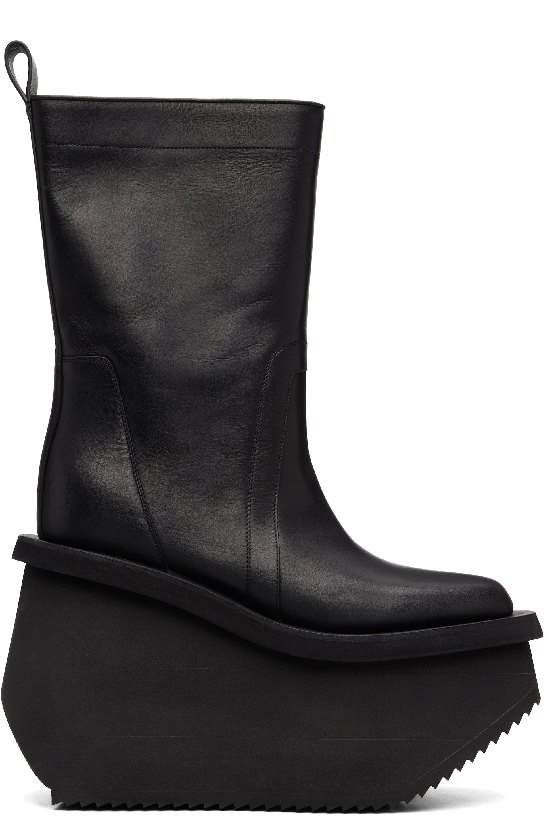 Rick Owens - Black Tower Factory Boots