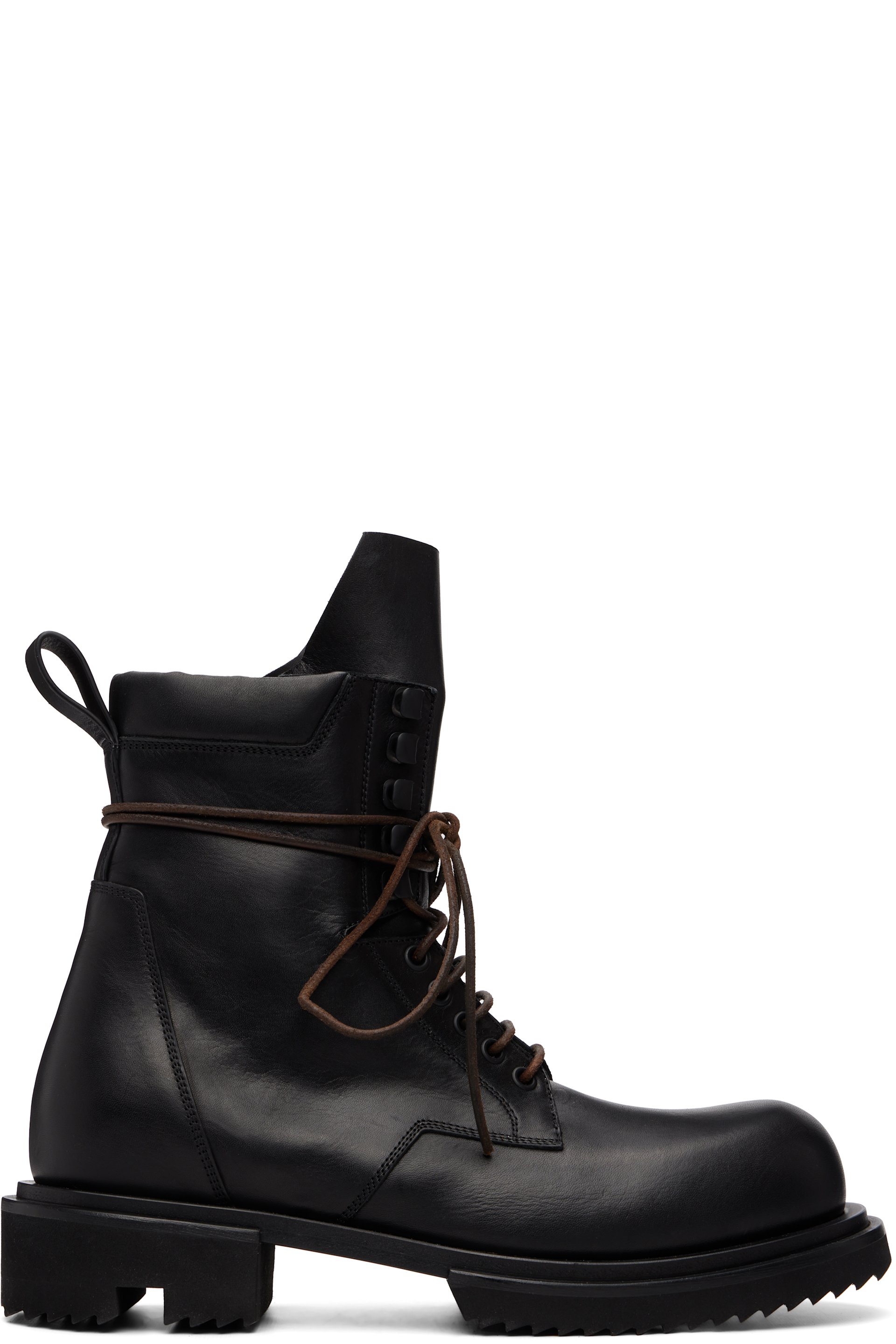 Rick Owens - Black Low Army Gabe Boots