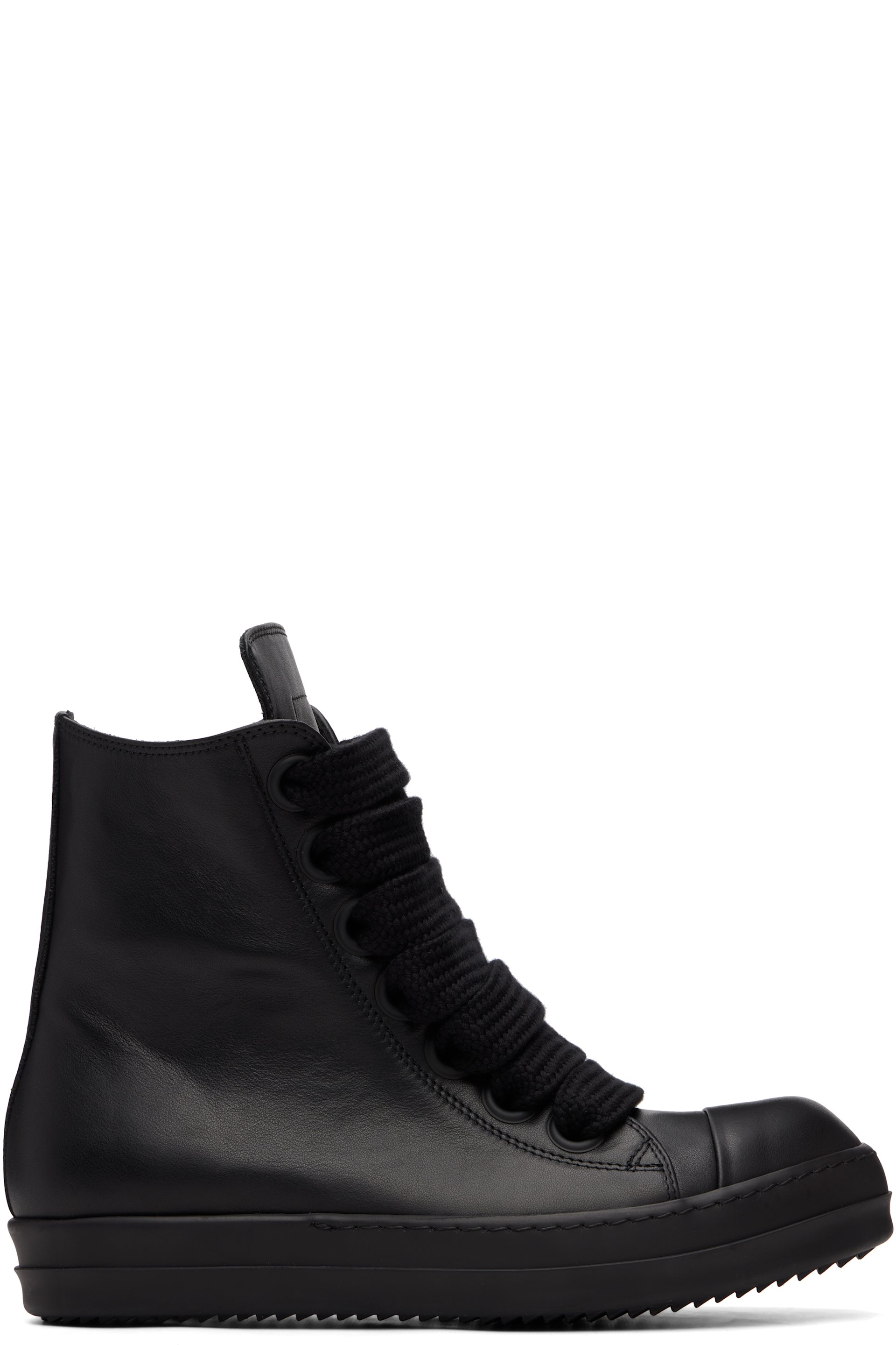Rick Owens - Black Tower Jumbolaced Sneaks Sneakers