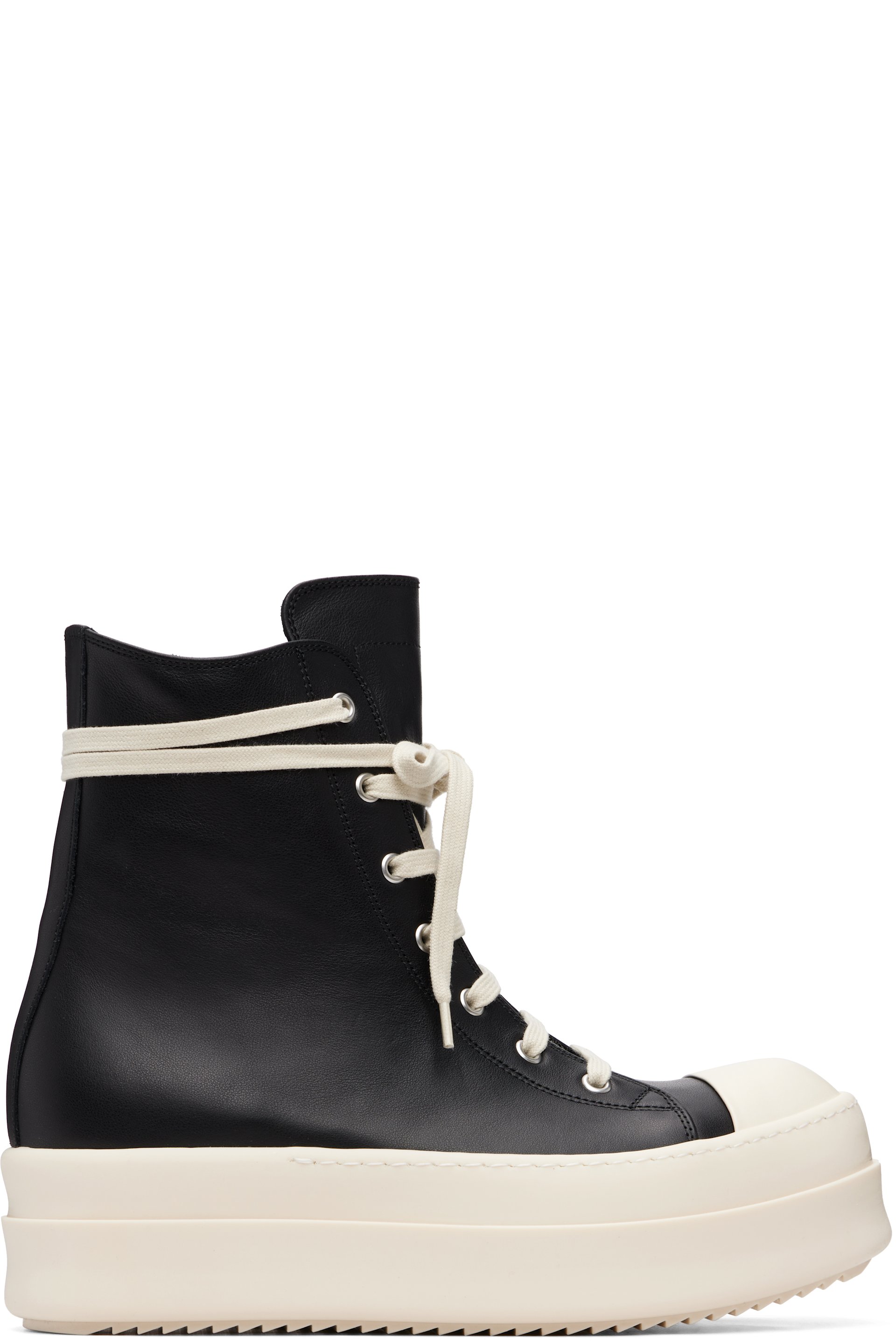 Rick Owens - Black Tower Mega Bumper Sneaks Sneakers