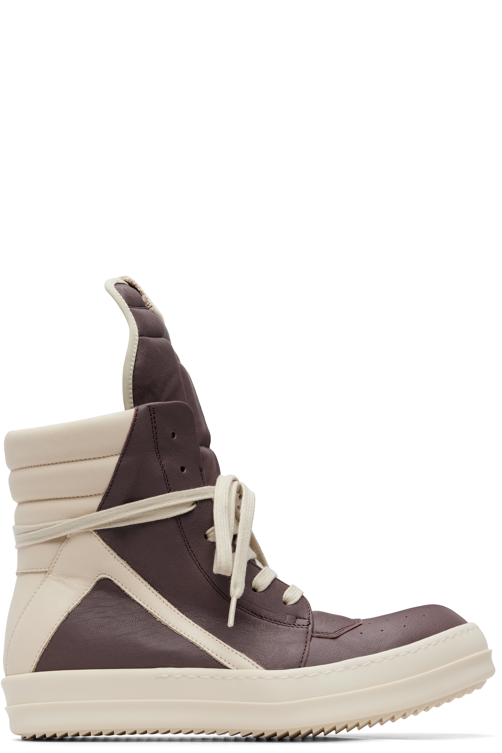 Rick Owens - Purple Tower Geobasket Sneakers