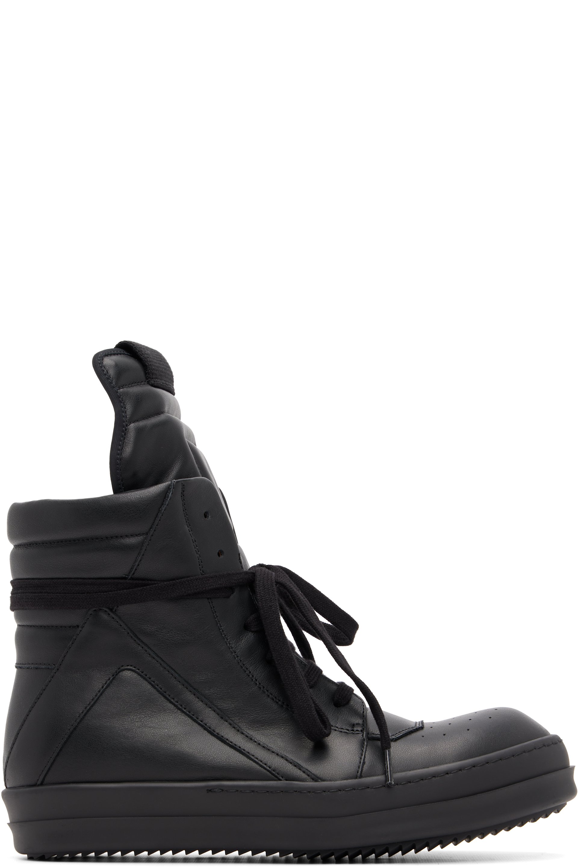 Rick Owens - Black Tower Geobasket Sneakers
