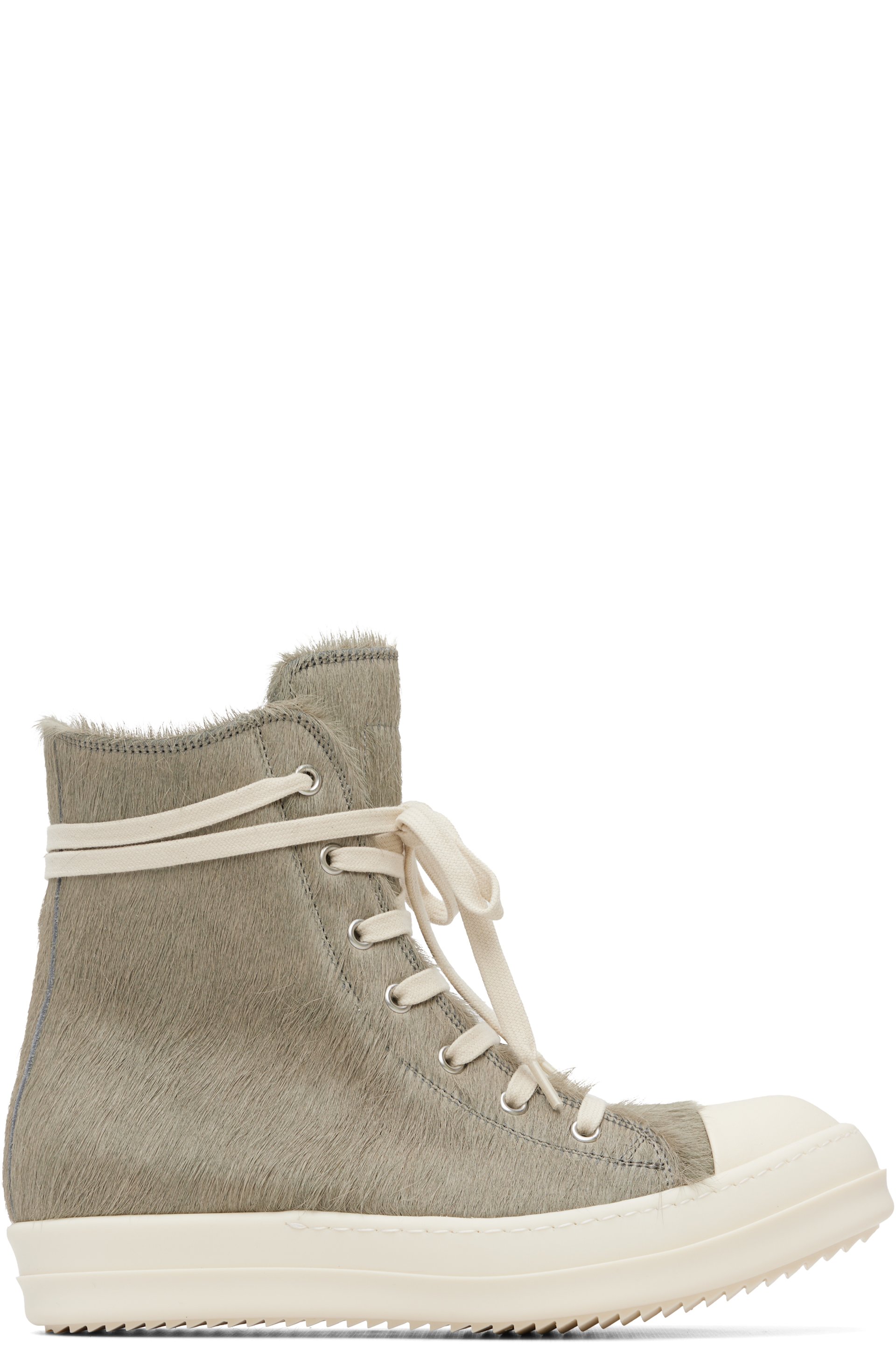 Rick Owens - Gray & White Tower LHL Sneakers