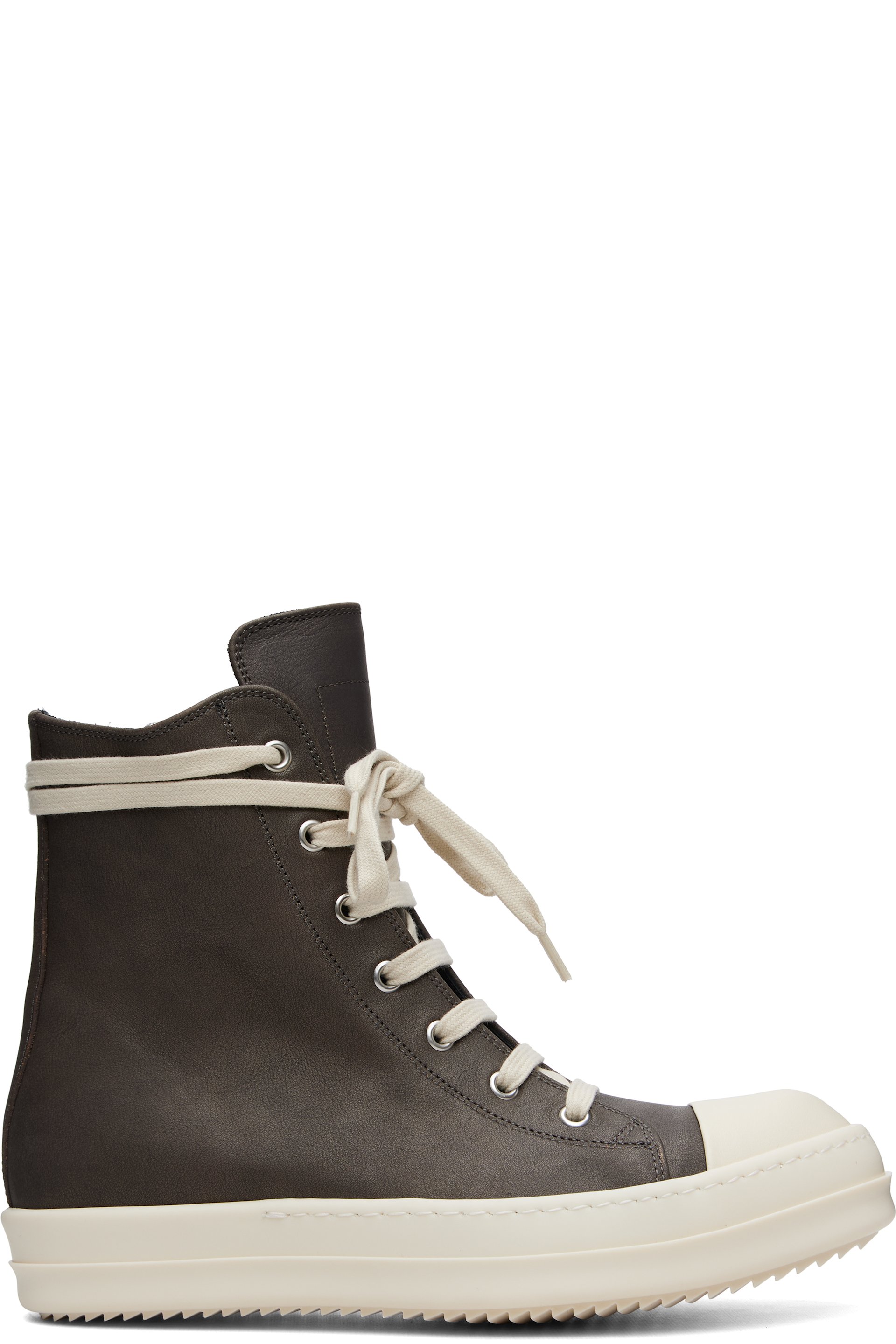 Rick Owens - 棕色 Tower Sneaks 高帮运动鞋