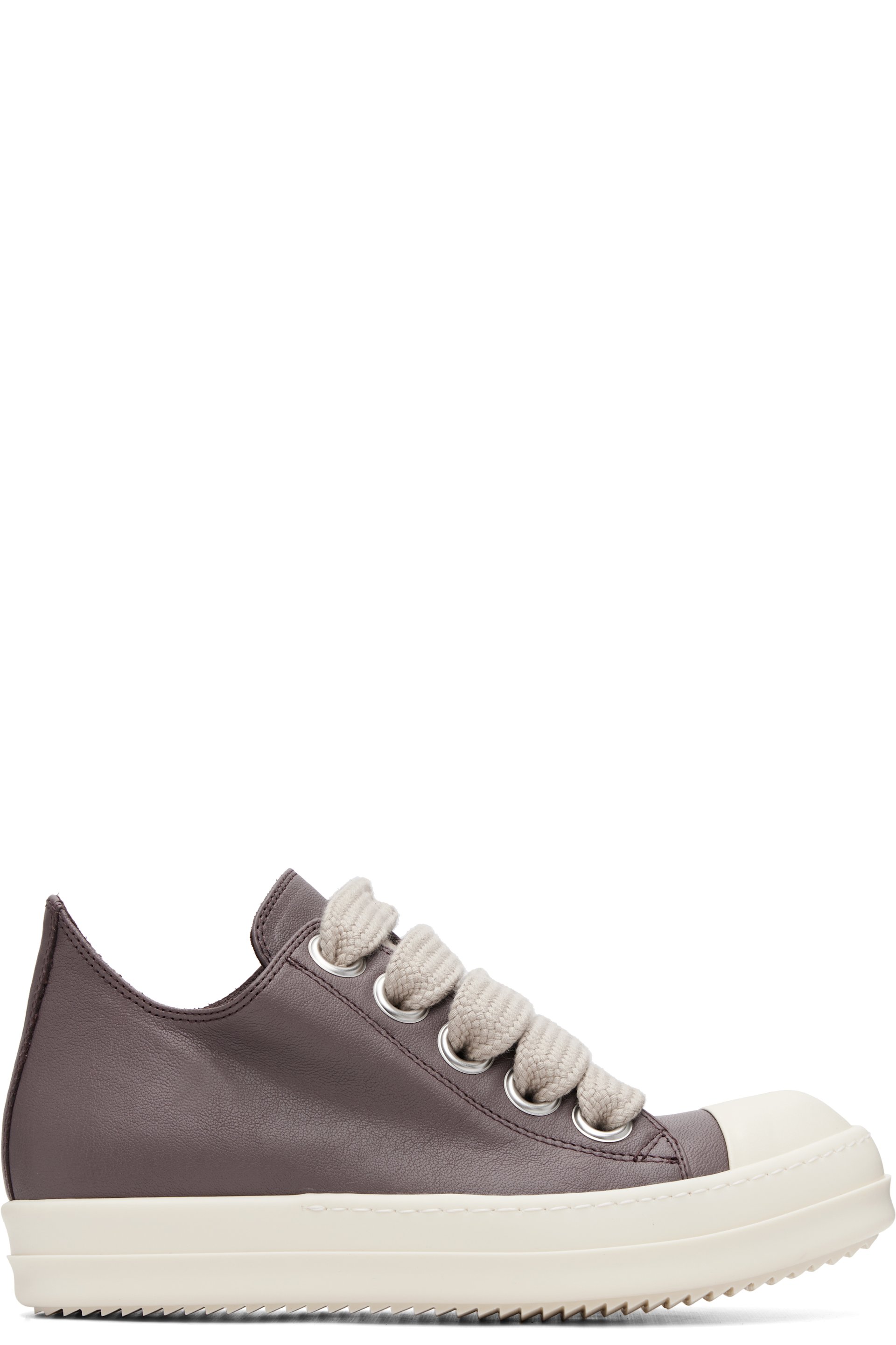 Rick Owens - Purple Tower Jumbolace Low Sneaks Sneakers