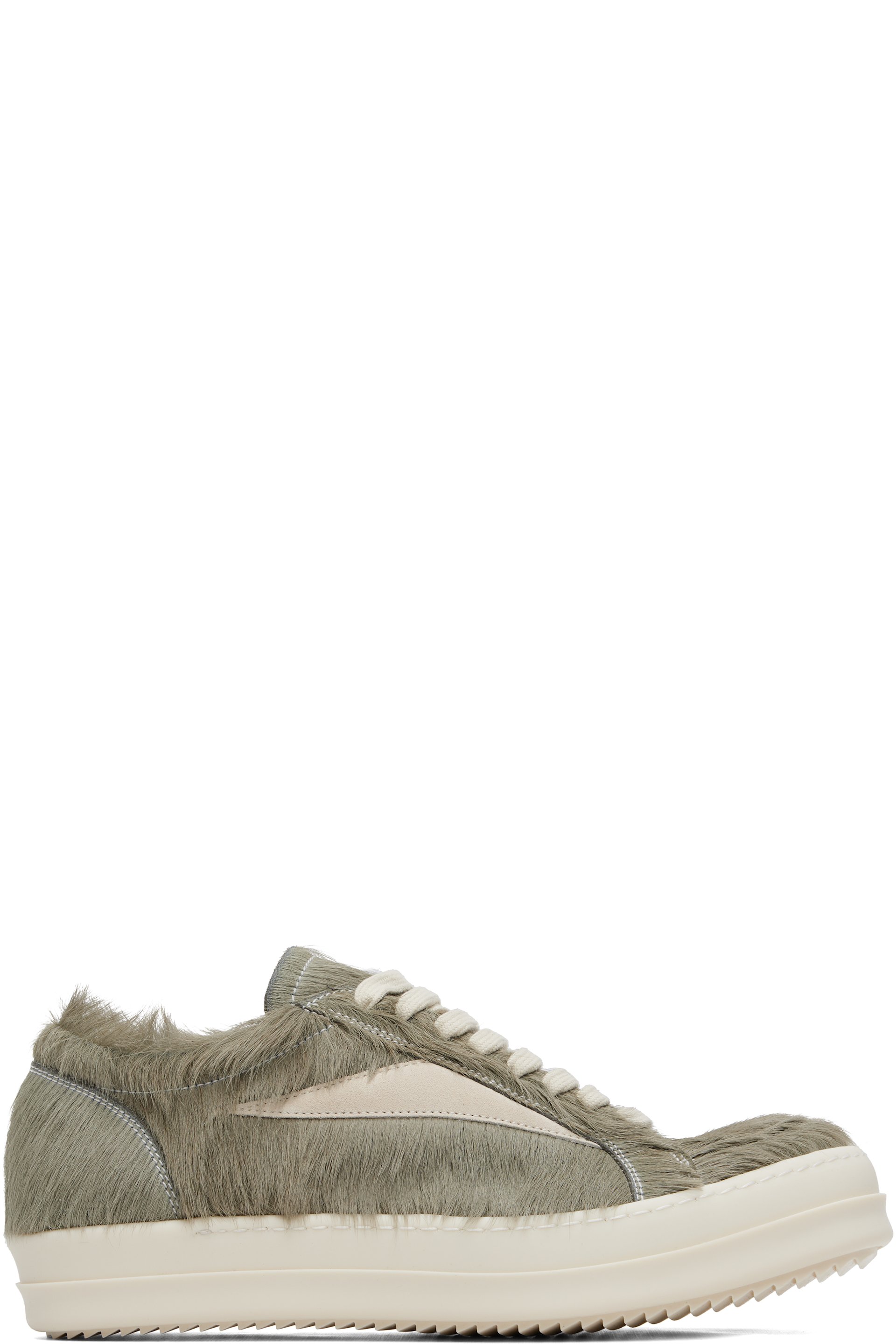 Rick Owens - Baskets rétro grises - Tower