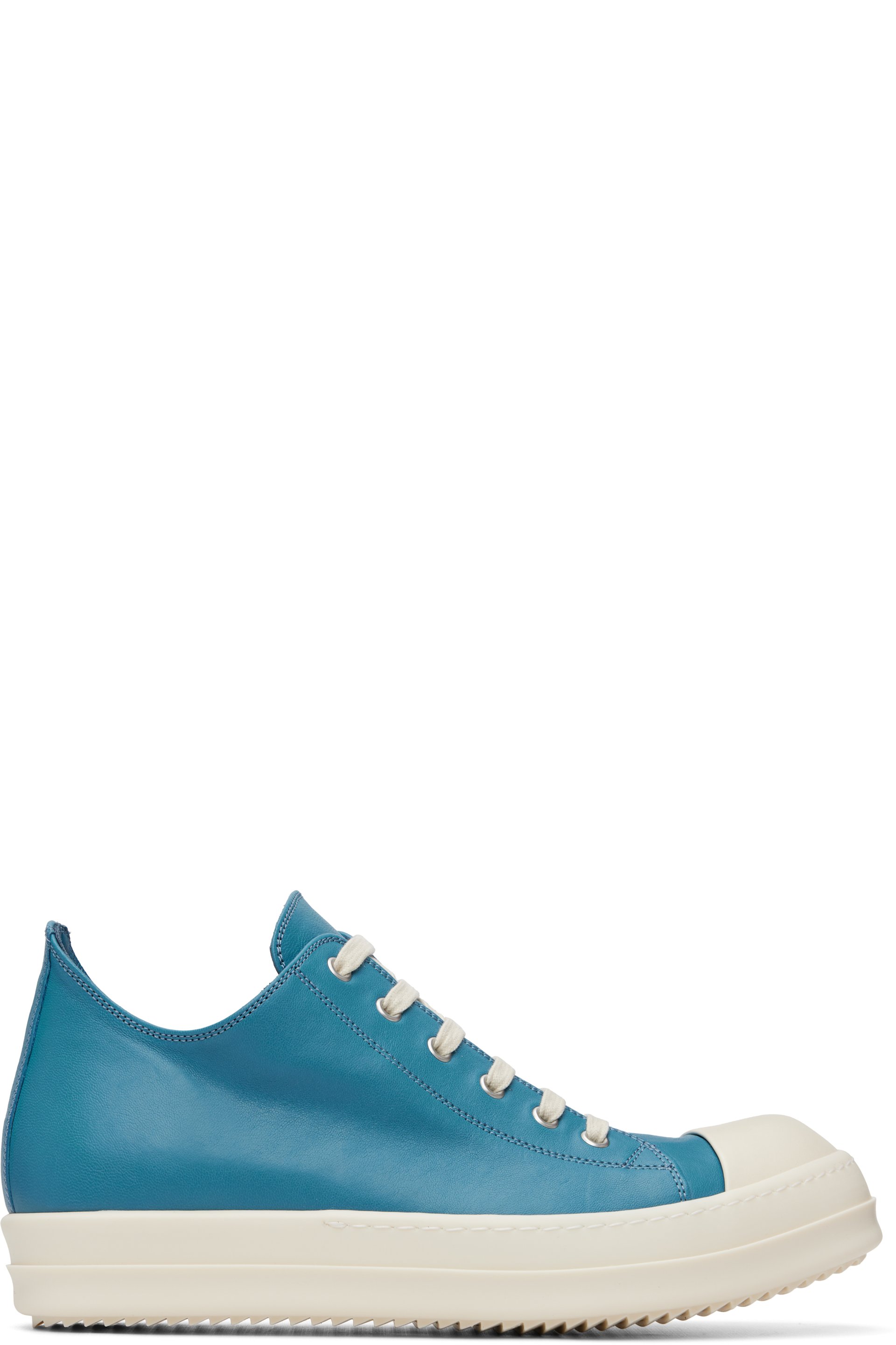 Rick Owens - Blue Temple Low Sneaks Sneakers