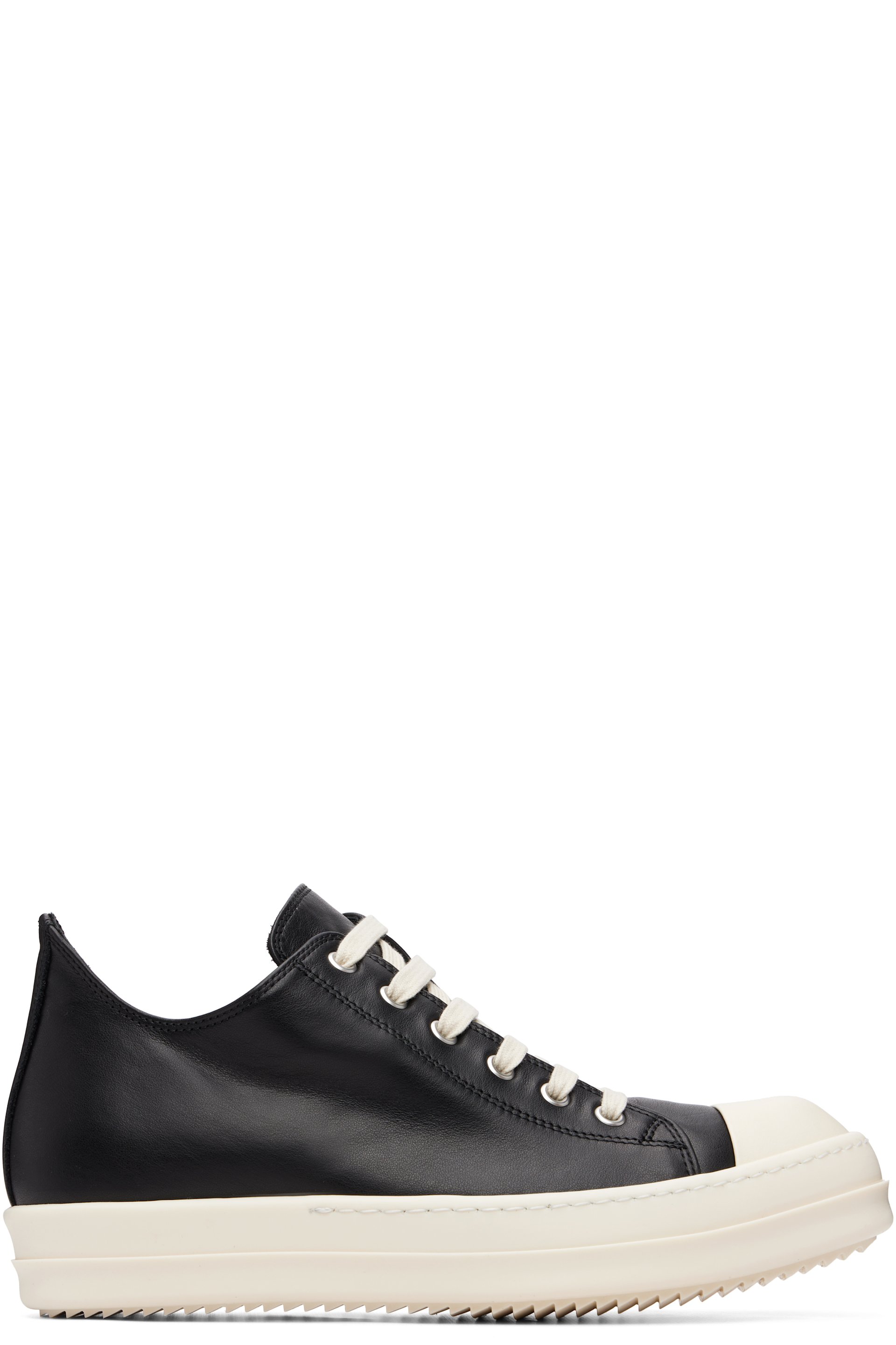 Rick Owens - Black Tower Low Sneaks Sneakers