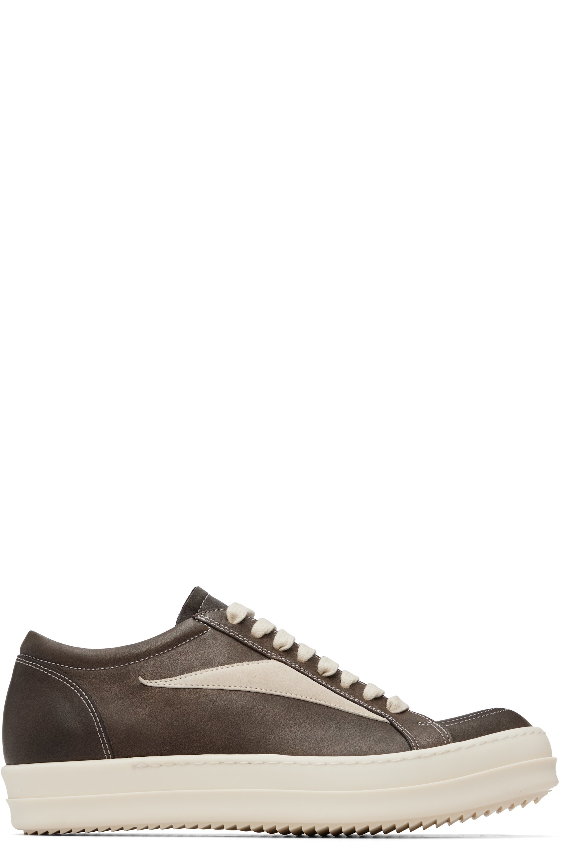 Rick Owens - Brown Tower Vintage Sneaks Sneakers
