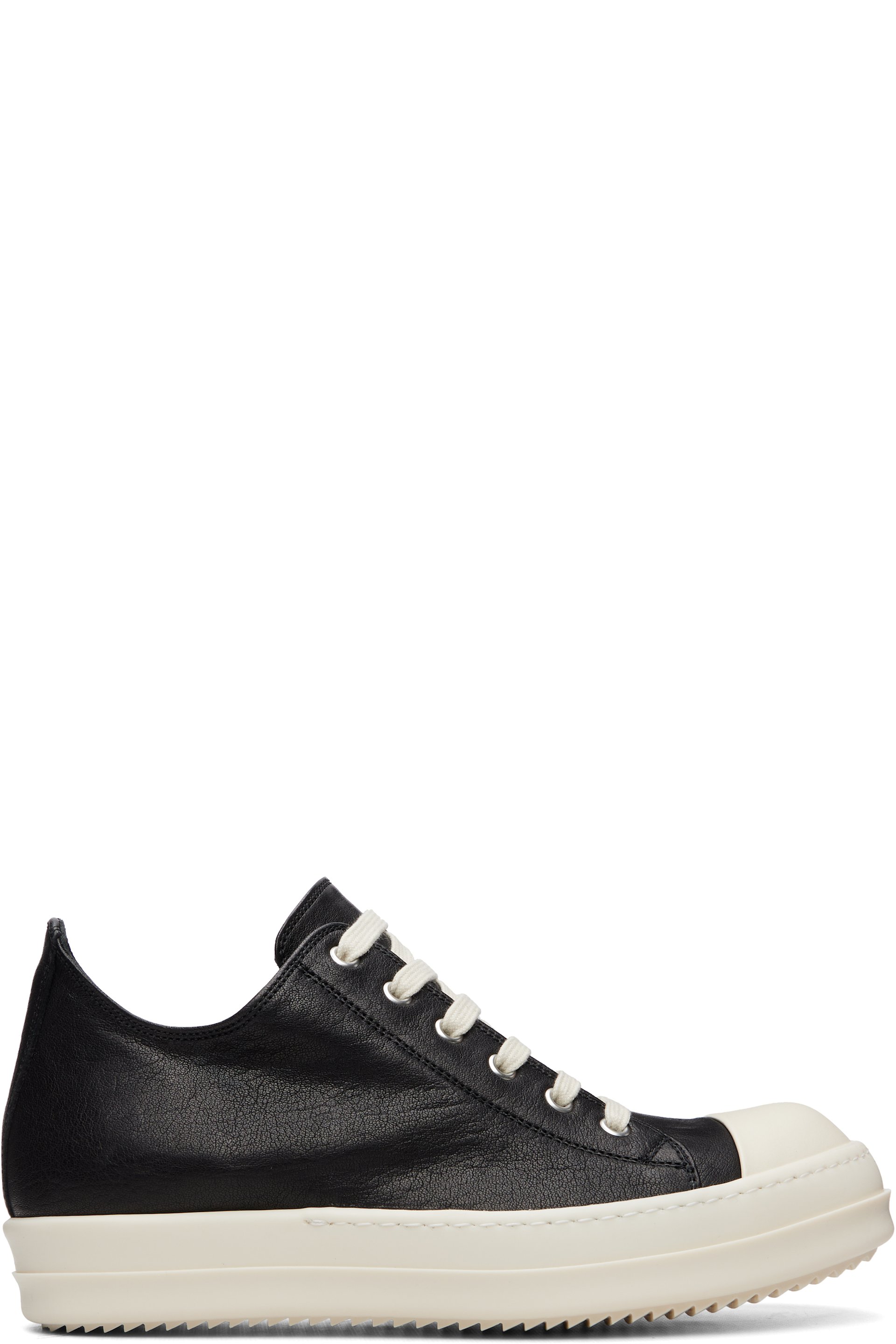 Rick Owens - Black Tower Low Sneaks Sneakers