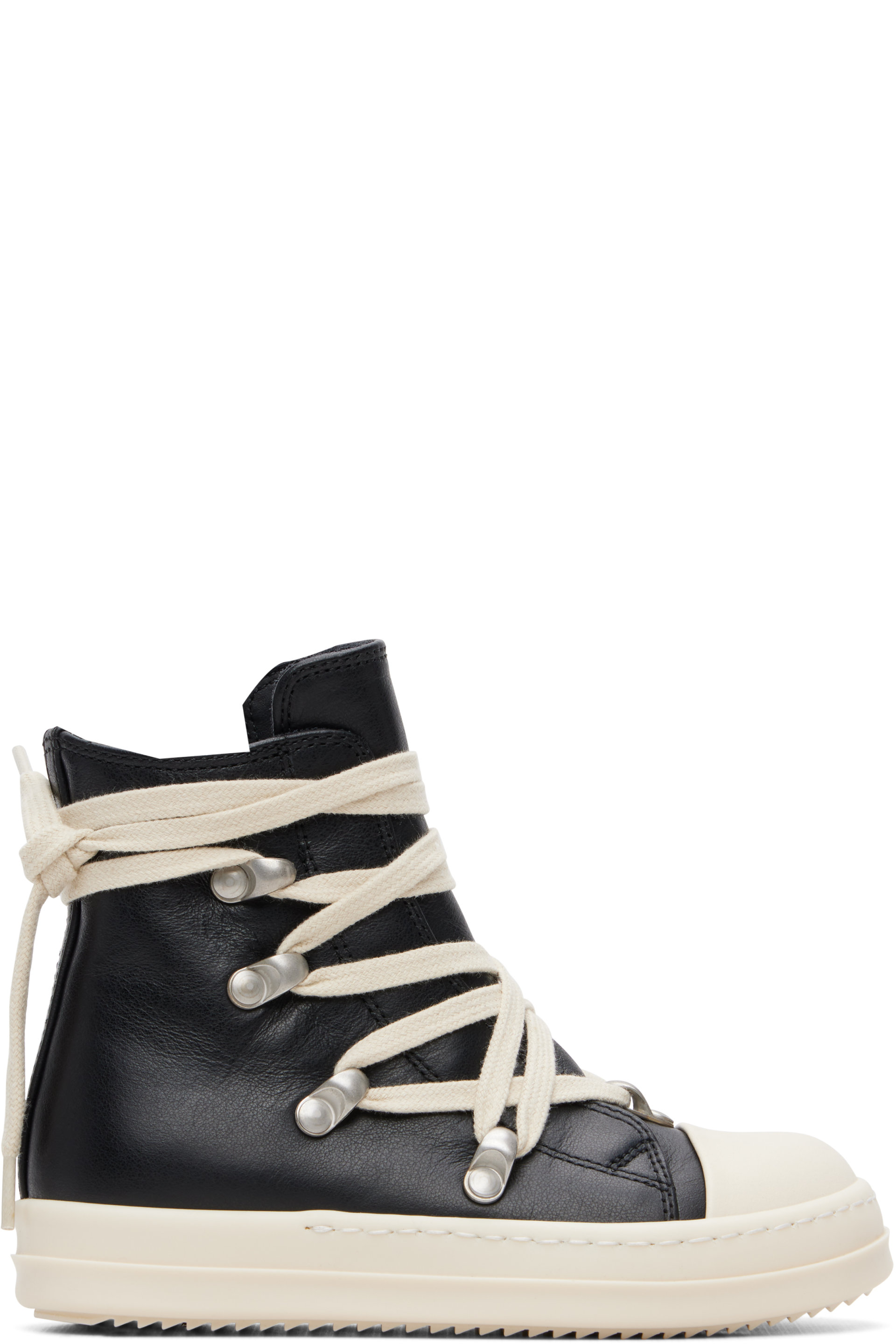 Rick Owens - Kids Black Tower Hexalace Sneaks Sneakers
