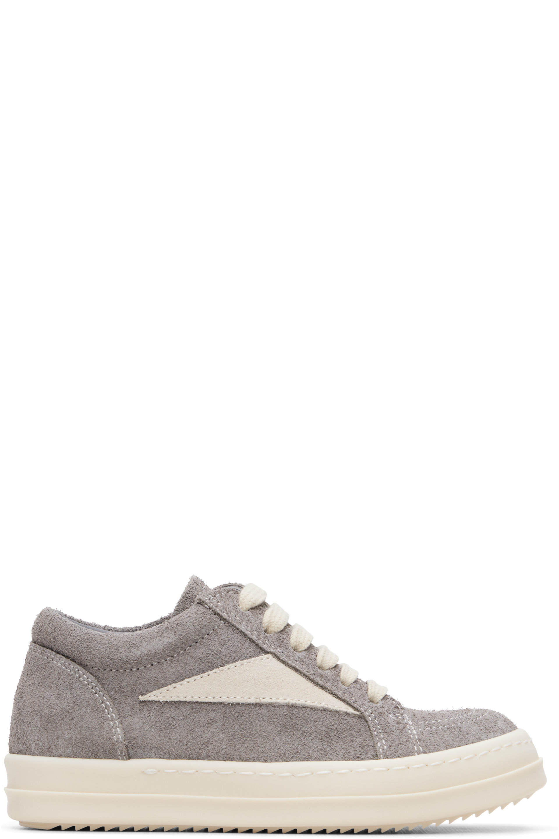 Rick Owens - Kids Gray Tower Vintage Sneaks Sneakers
