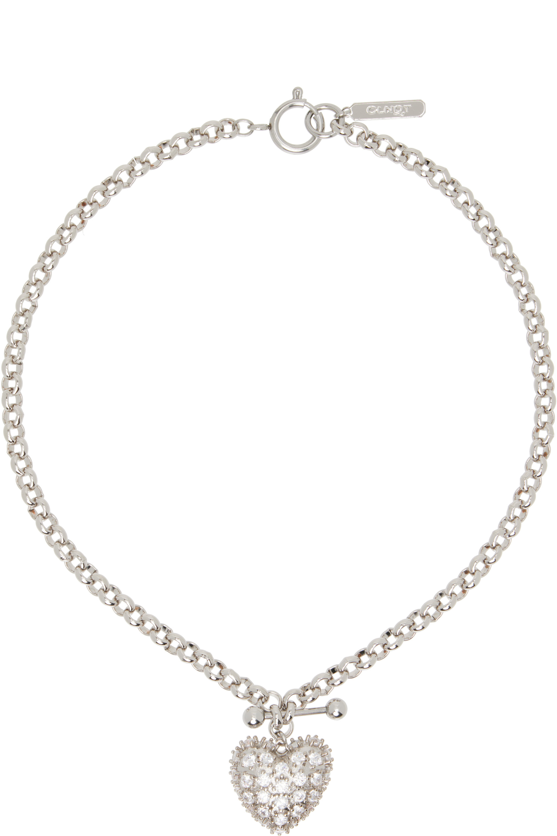 Justine Clenquet - Heart Crystal Necklace