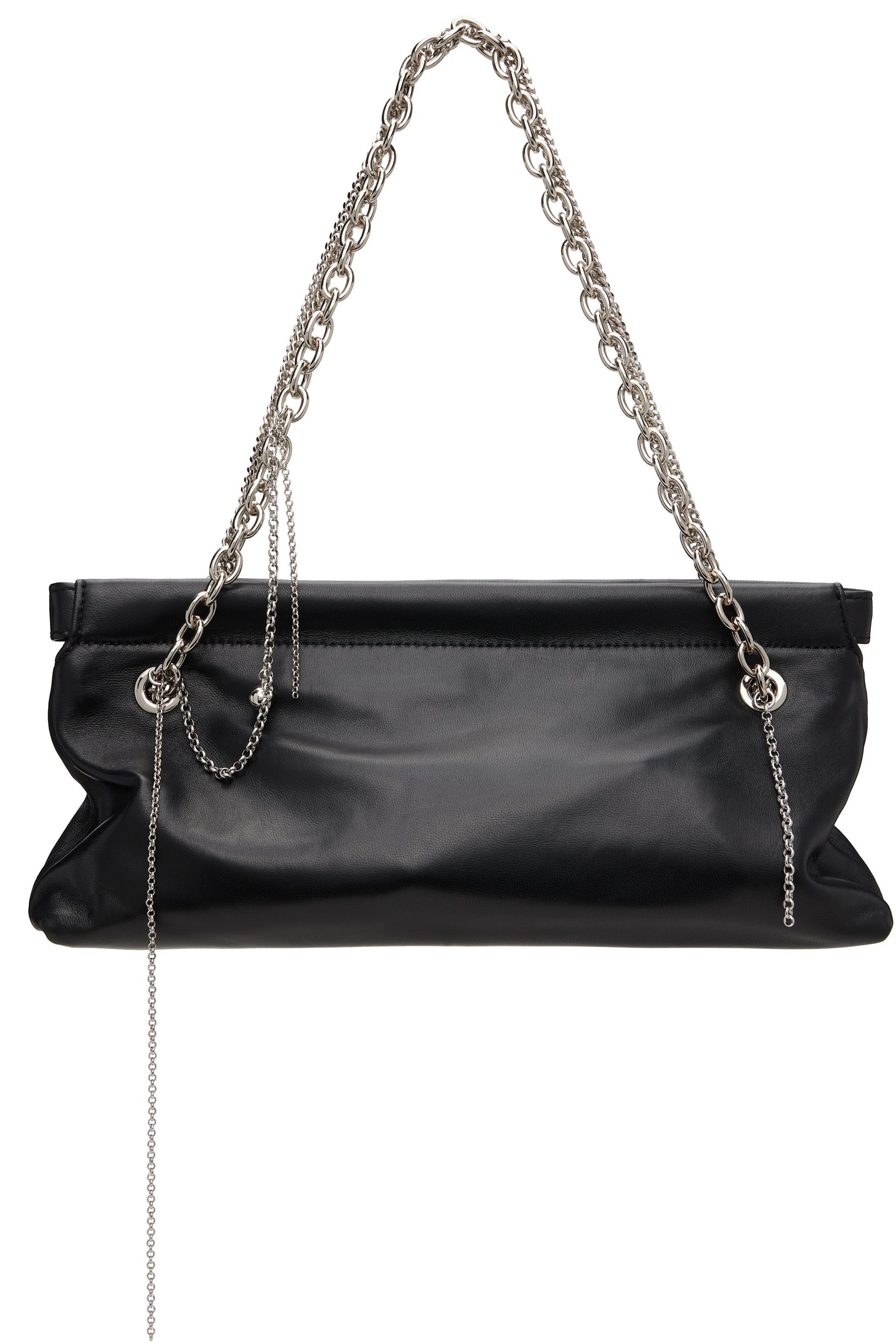 Justine Clenquet - Black Flor Chain Bag