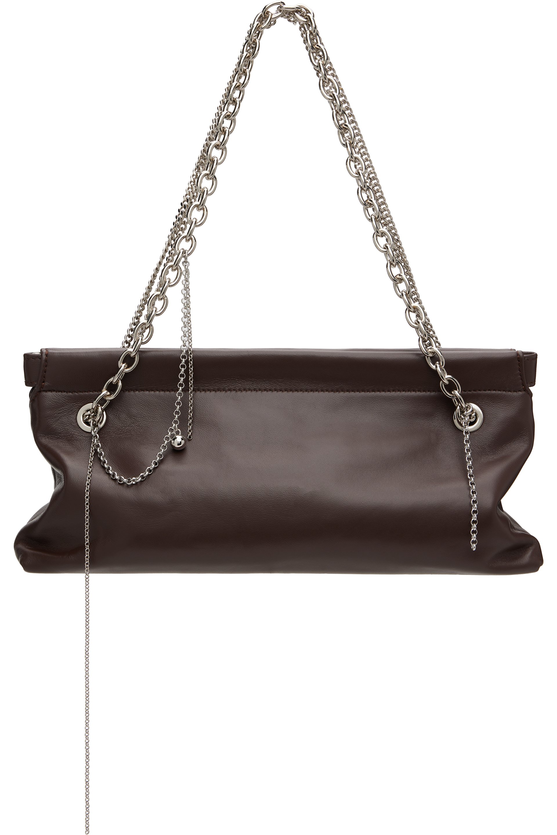 Justine Clenquet - Brown Flor Chain Bag