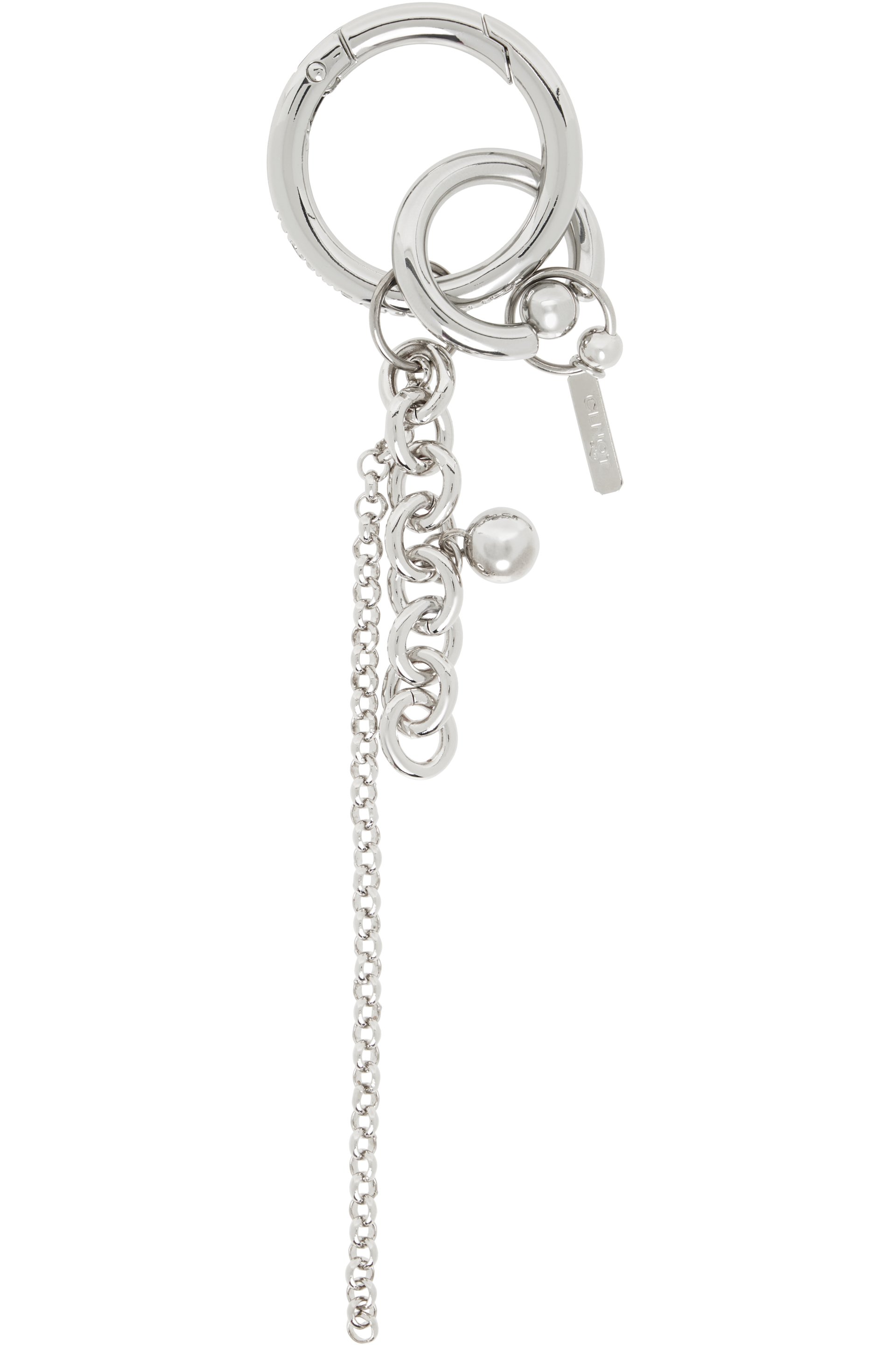 Justine Clenquet - Silver Lewis Keychain