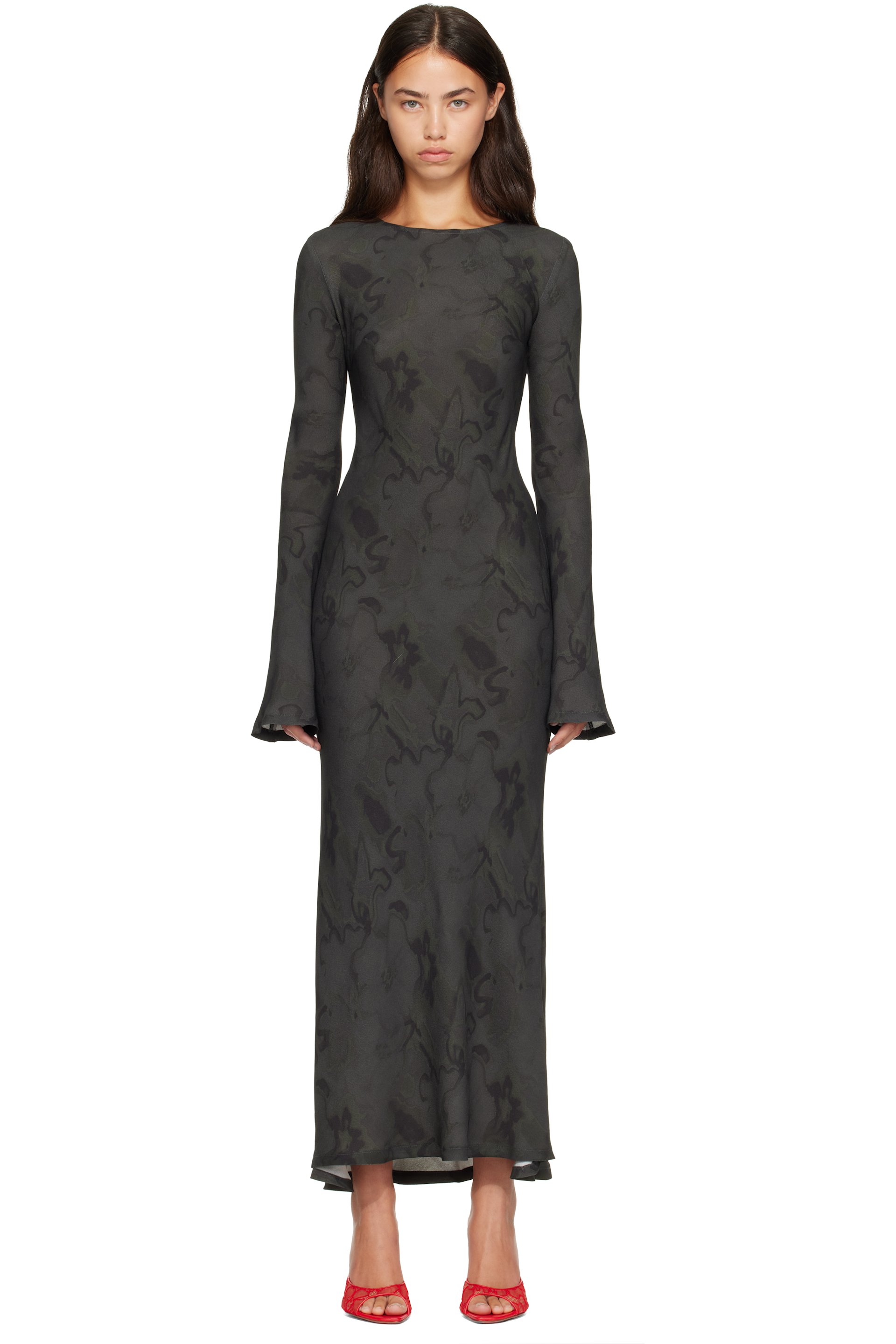 Collina Strada - Black Yuri Maxi Dress