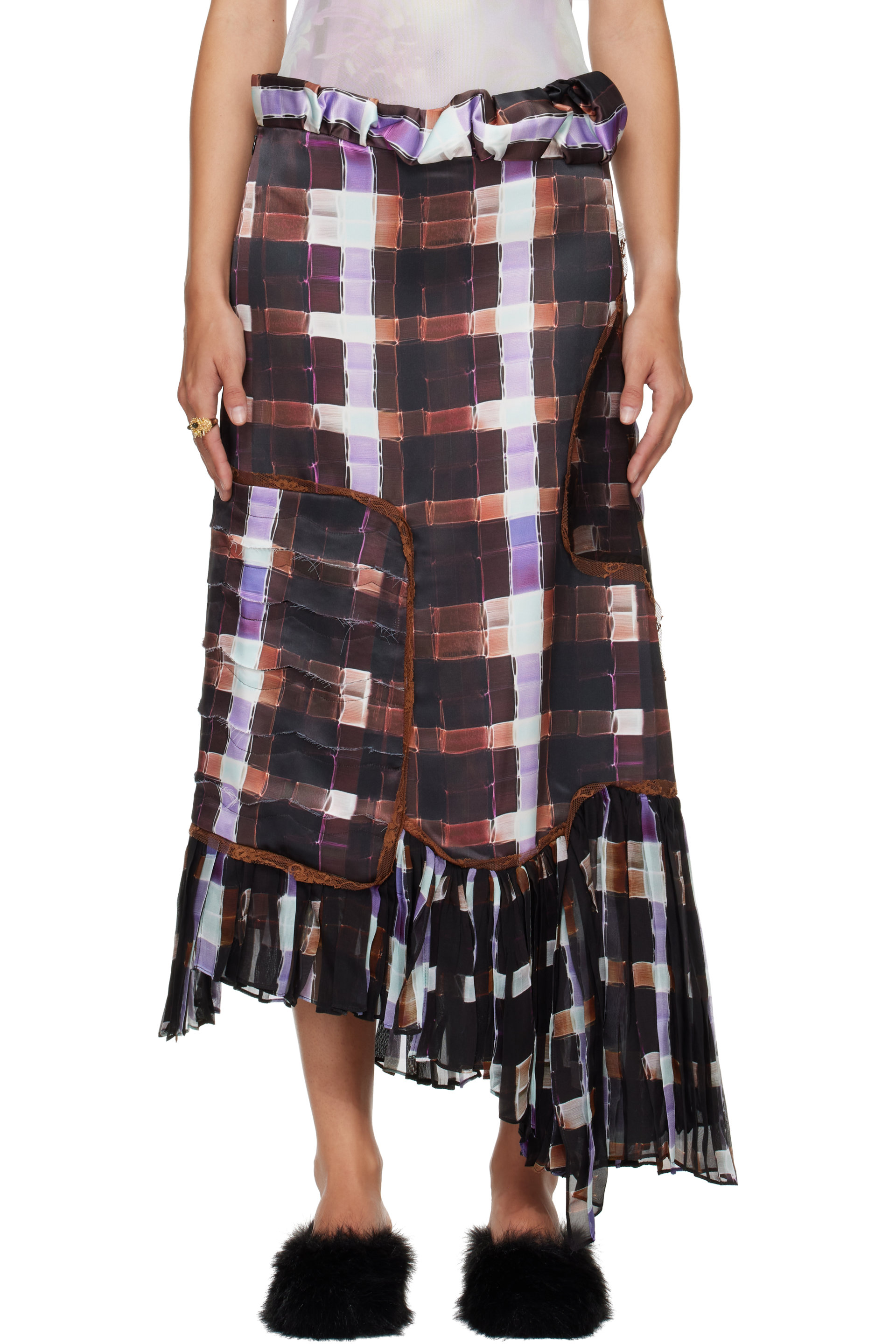Collina Strada - Brown Lily Maxi Skirt