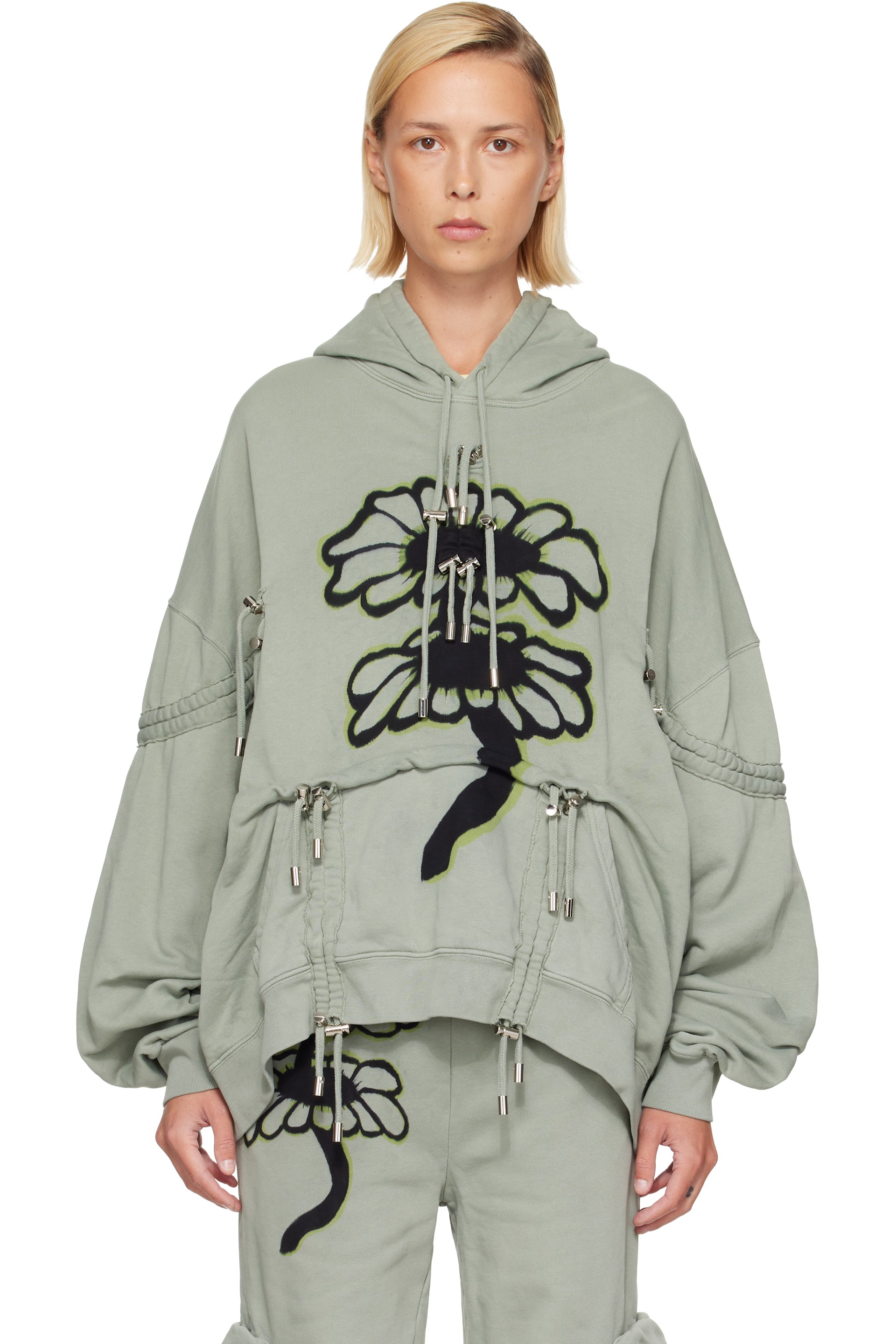 Collina Strada - Green Burst Hoodie