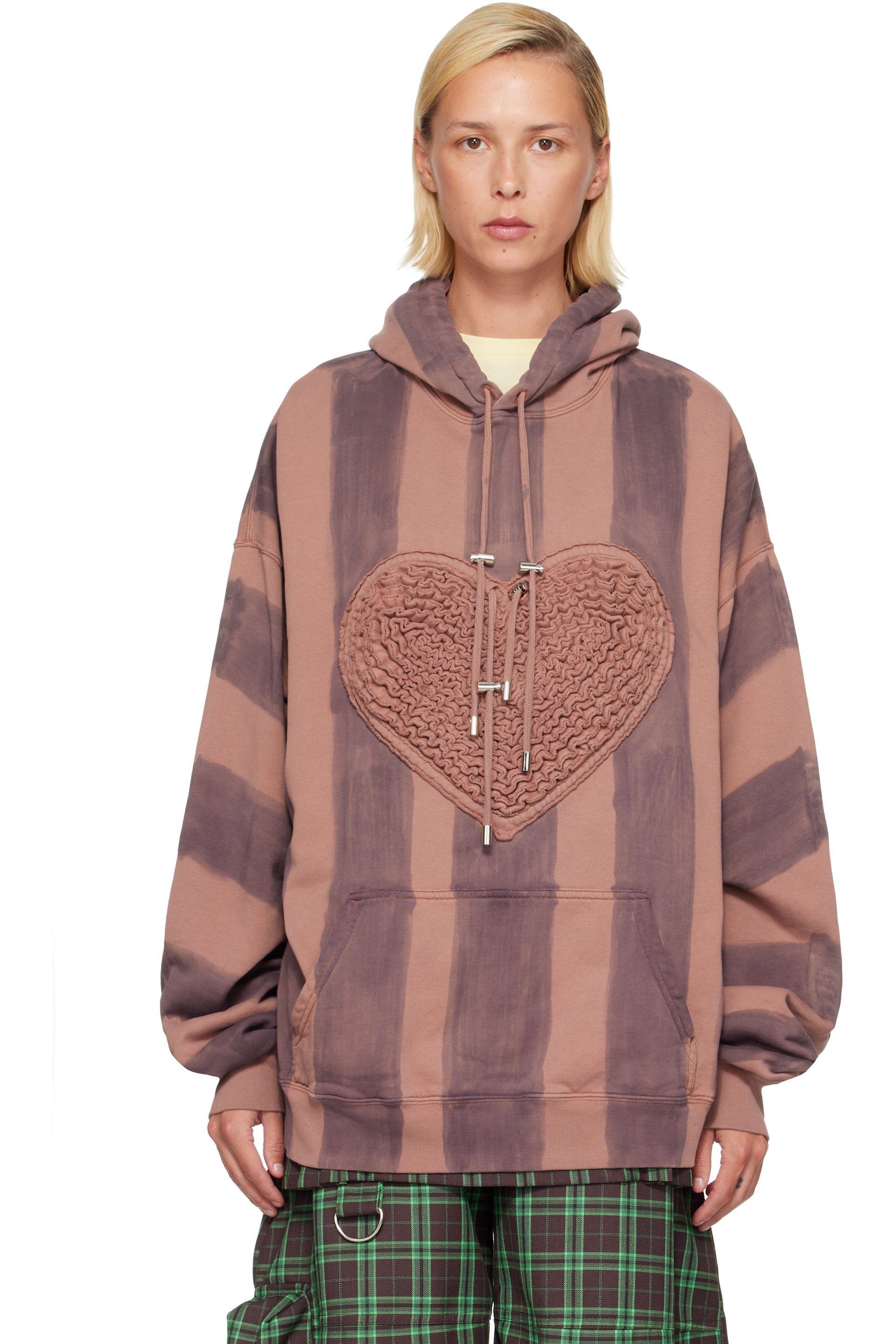 Collina Strada - Brown Soft Heart Hoodie