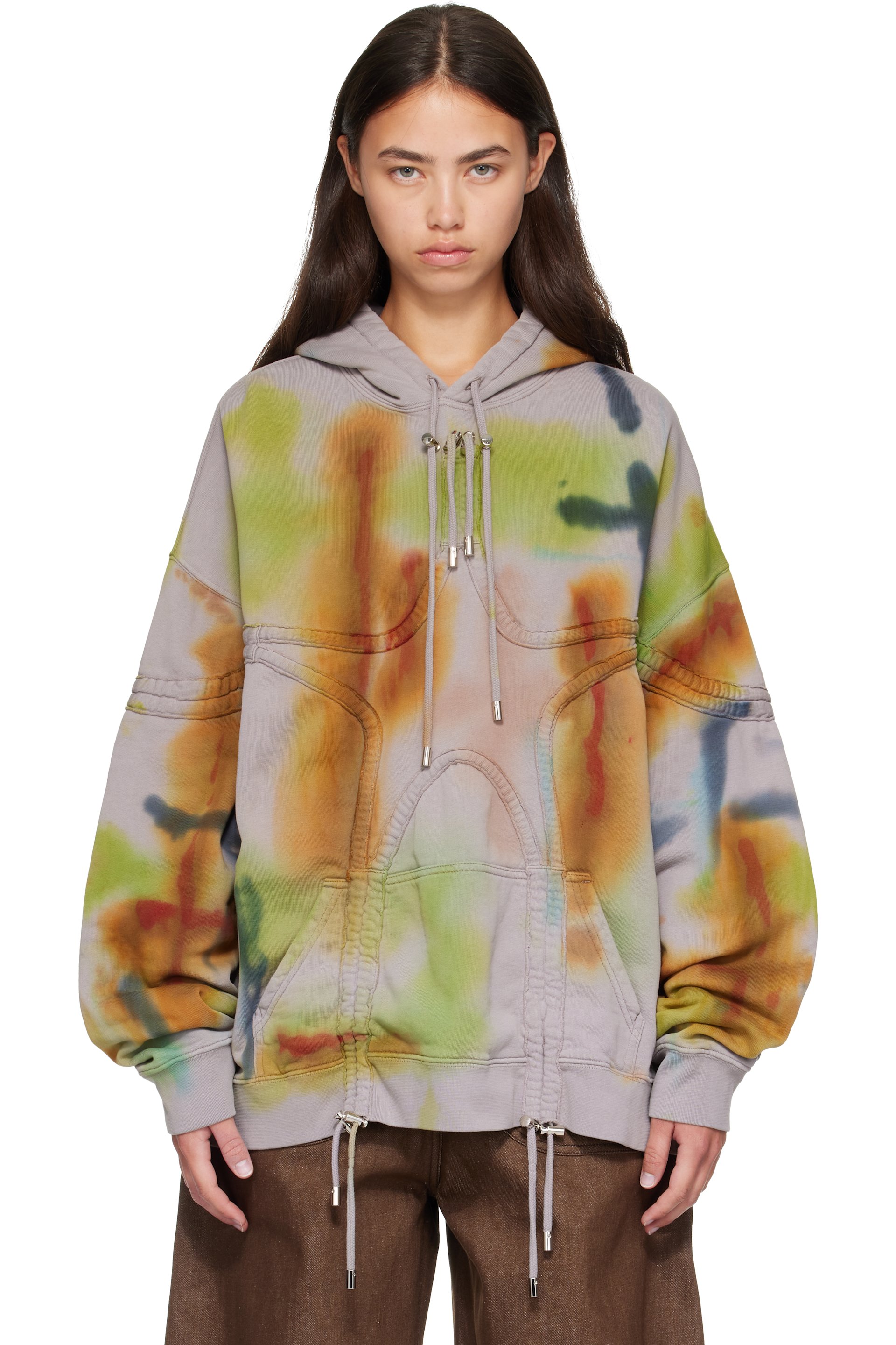 Collina Strada - Taupe Star Hoodie