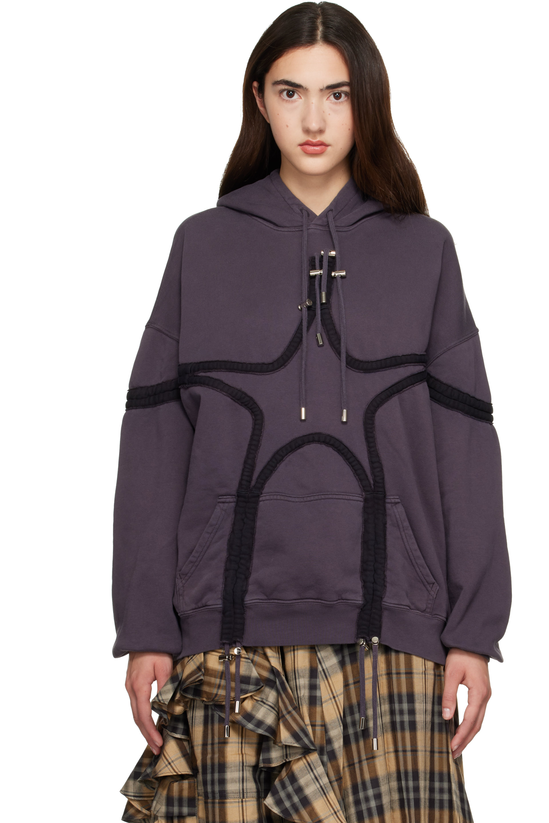 Collina Strada - Gray Star Hoodie