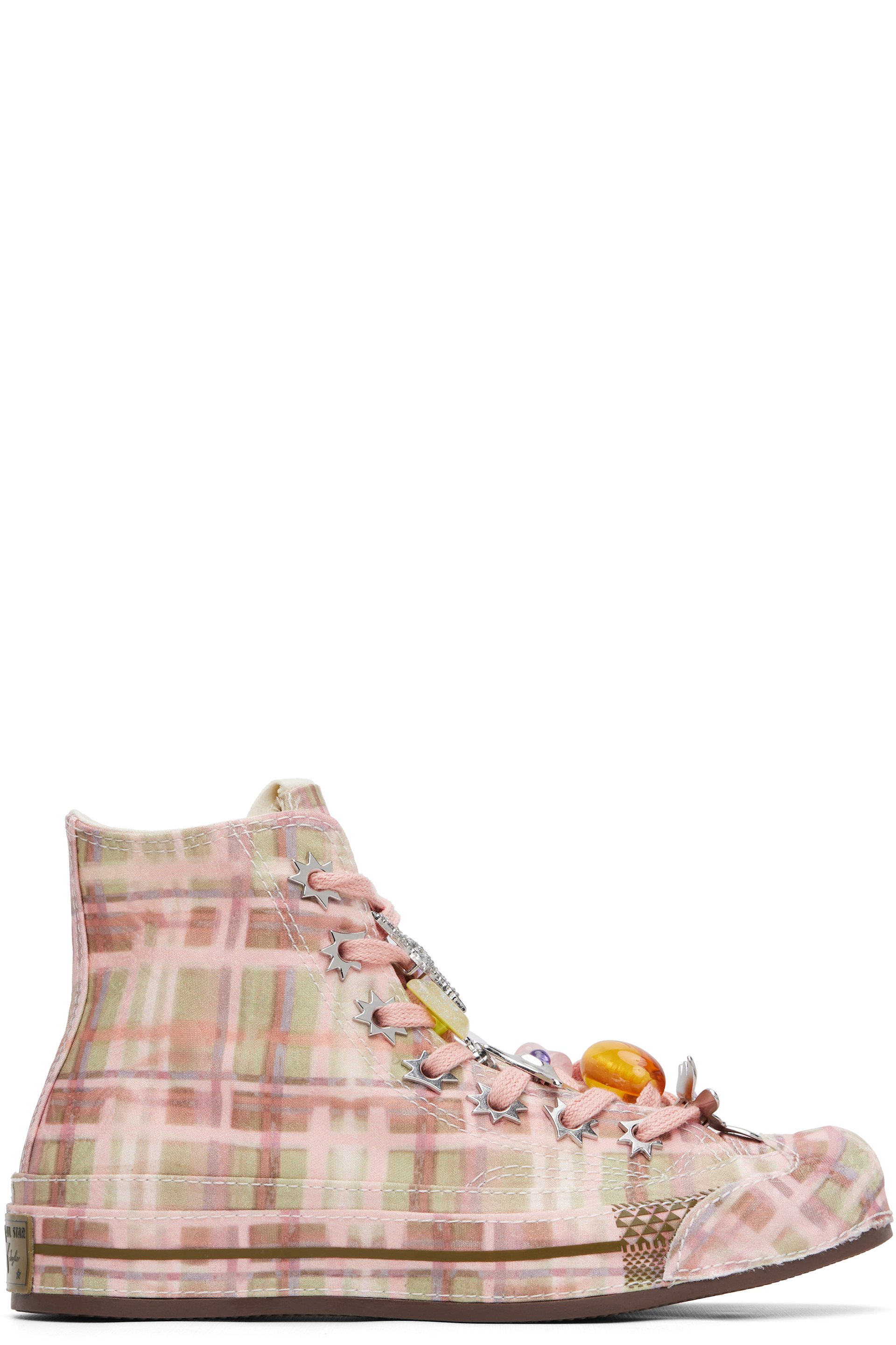 Collina Strada - 粉色 & 绿色 Converse 联名 Chuck 70 高帮运动鞋
