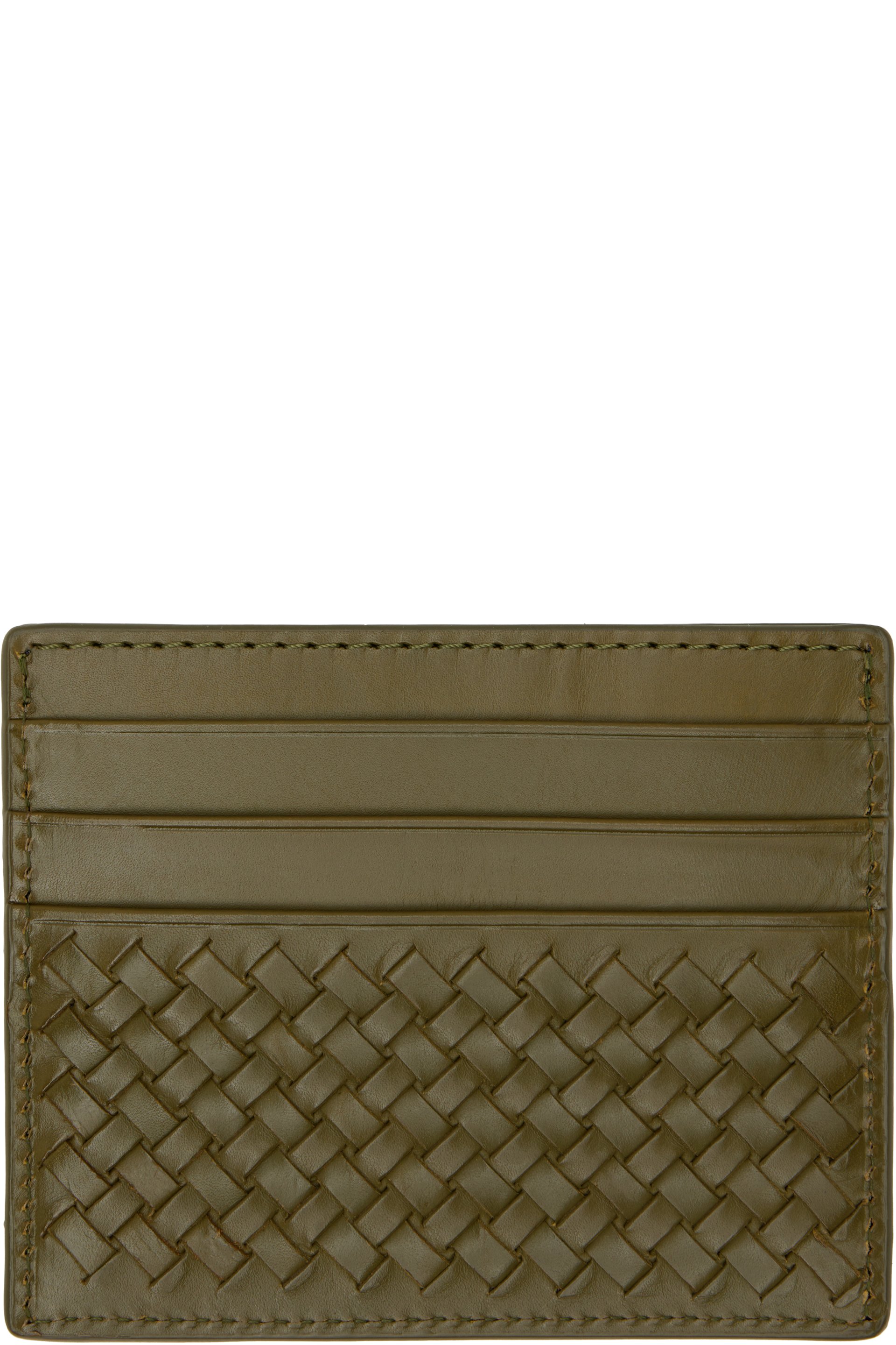 Dragon Diffusion - Khaki Interlaced Card Holder