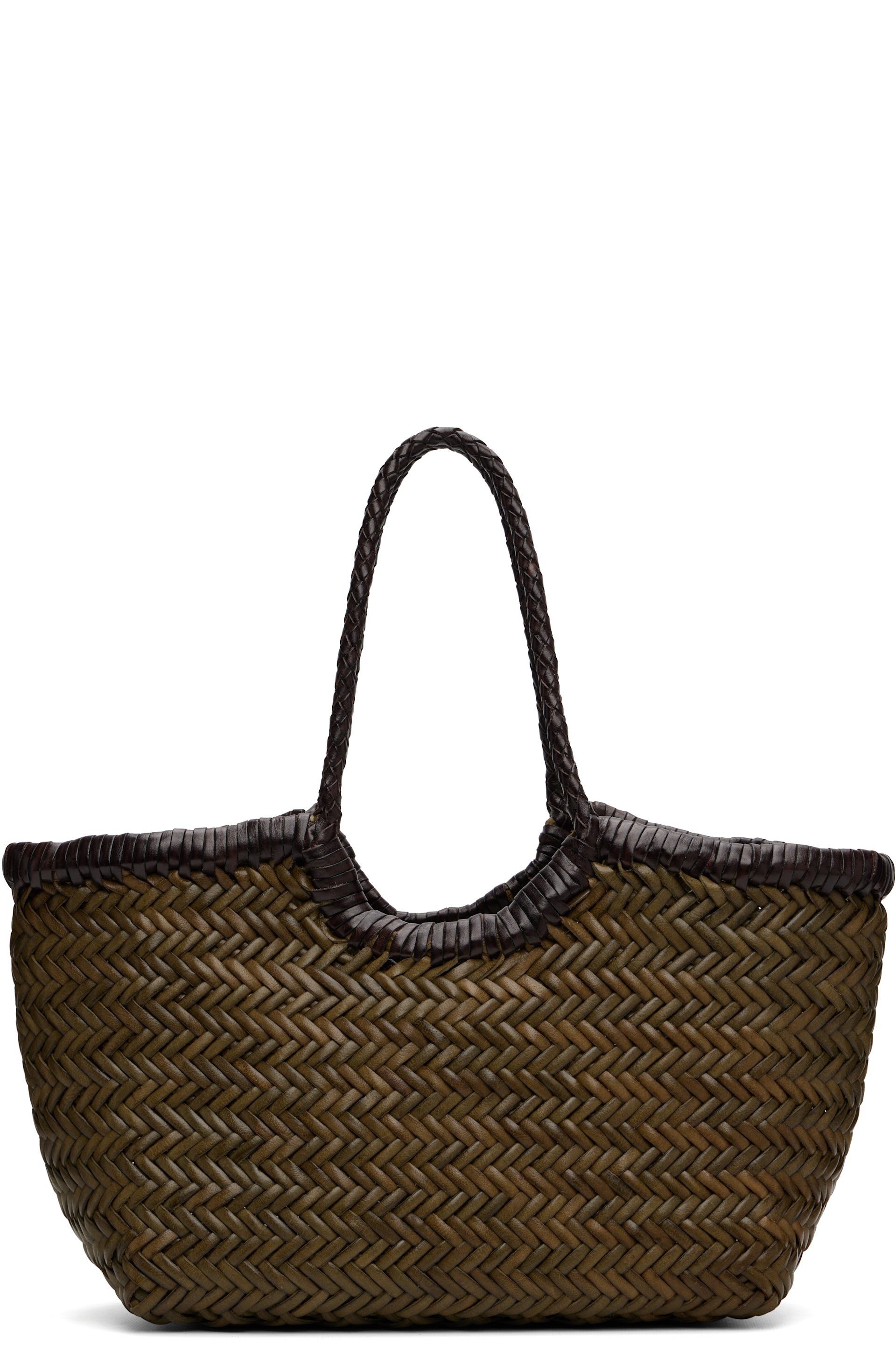 Dragon Diffusion - Khaki & Brown Nantucket Small Bag