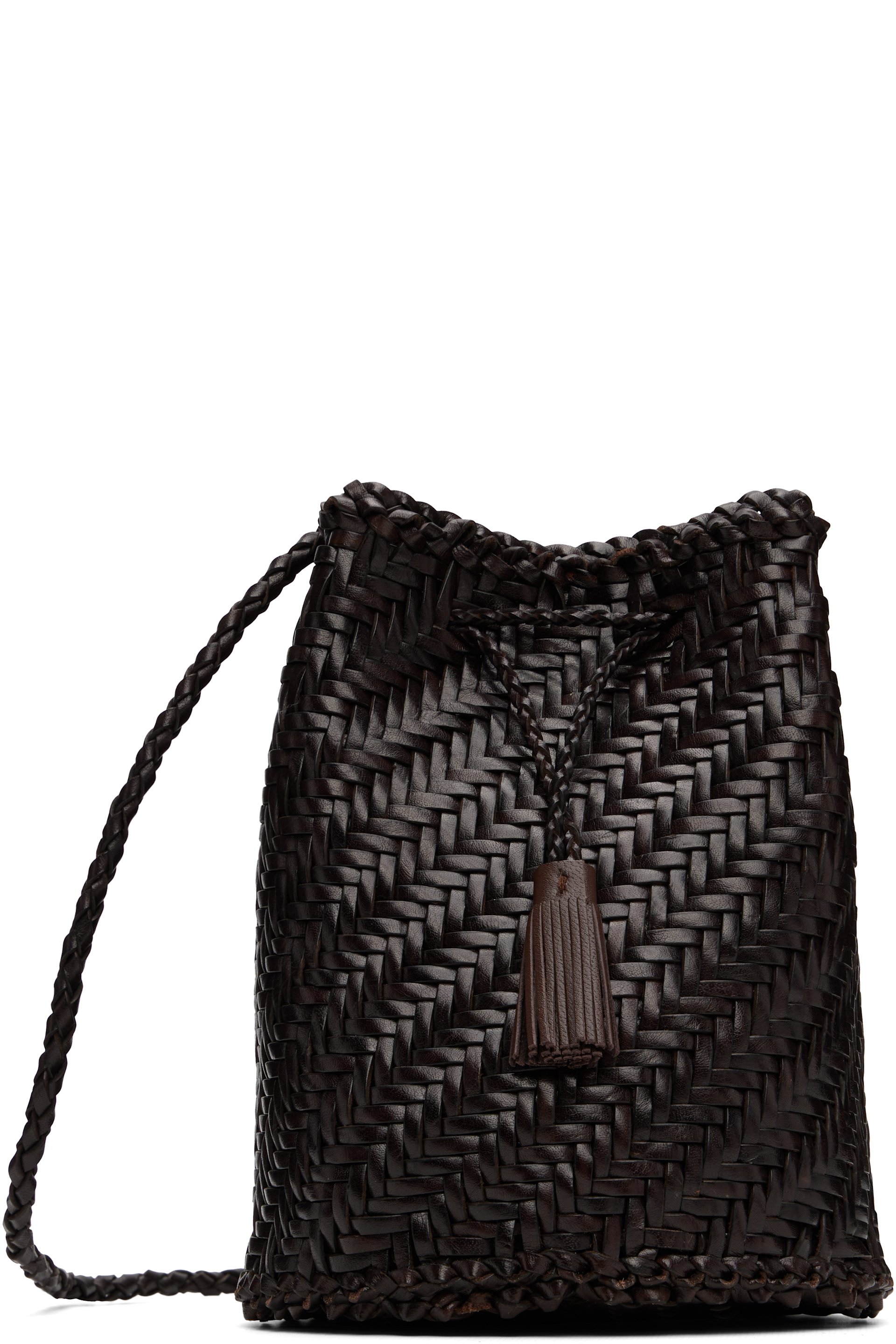 Dragon Diffusion - Brown Pompom Double Jump Bag