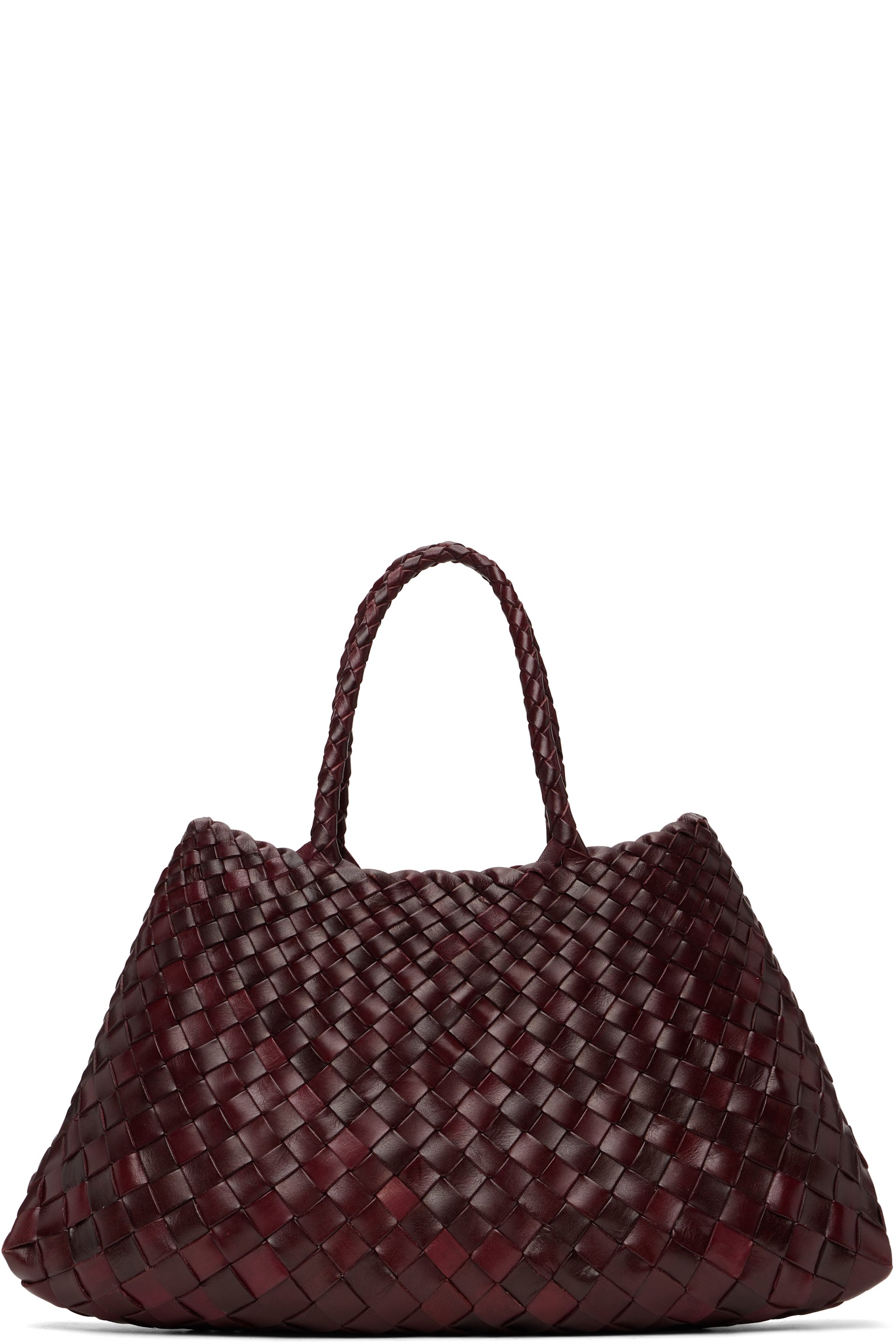Dragon Diffusion - Burgundy Santa Croce Small Tote