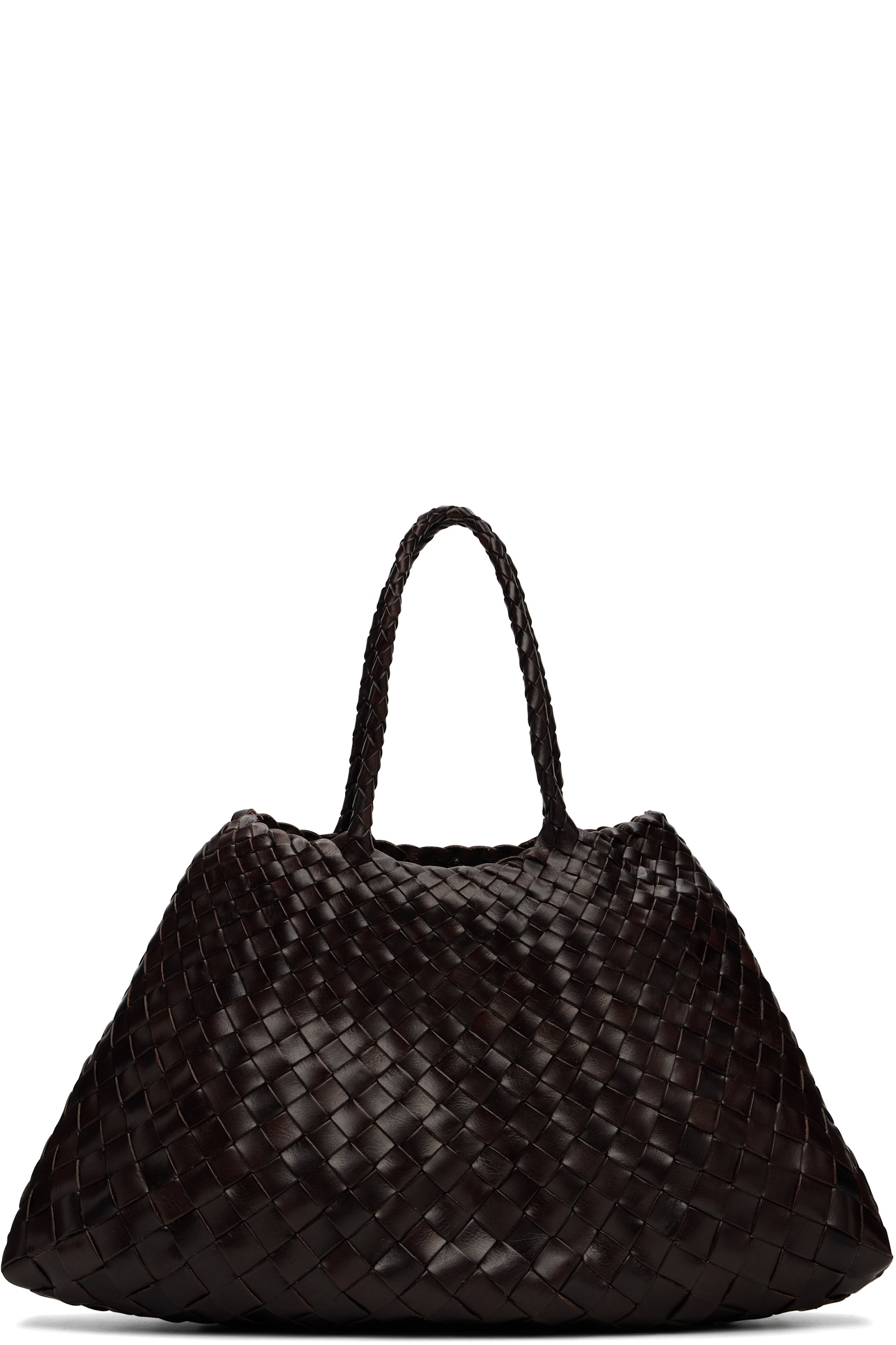 Dragon Diffusion - Brown Santa Croce Small Tote