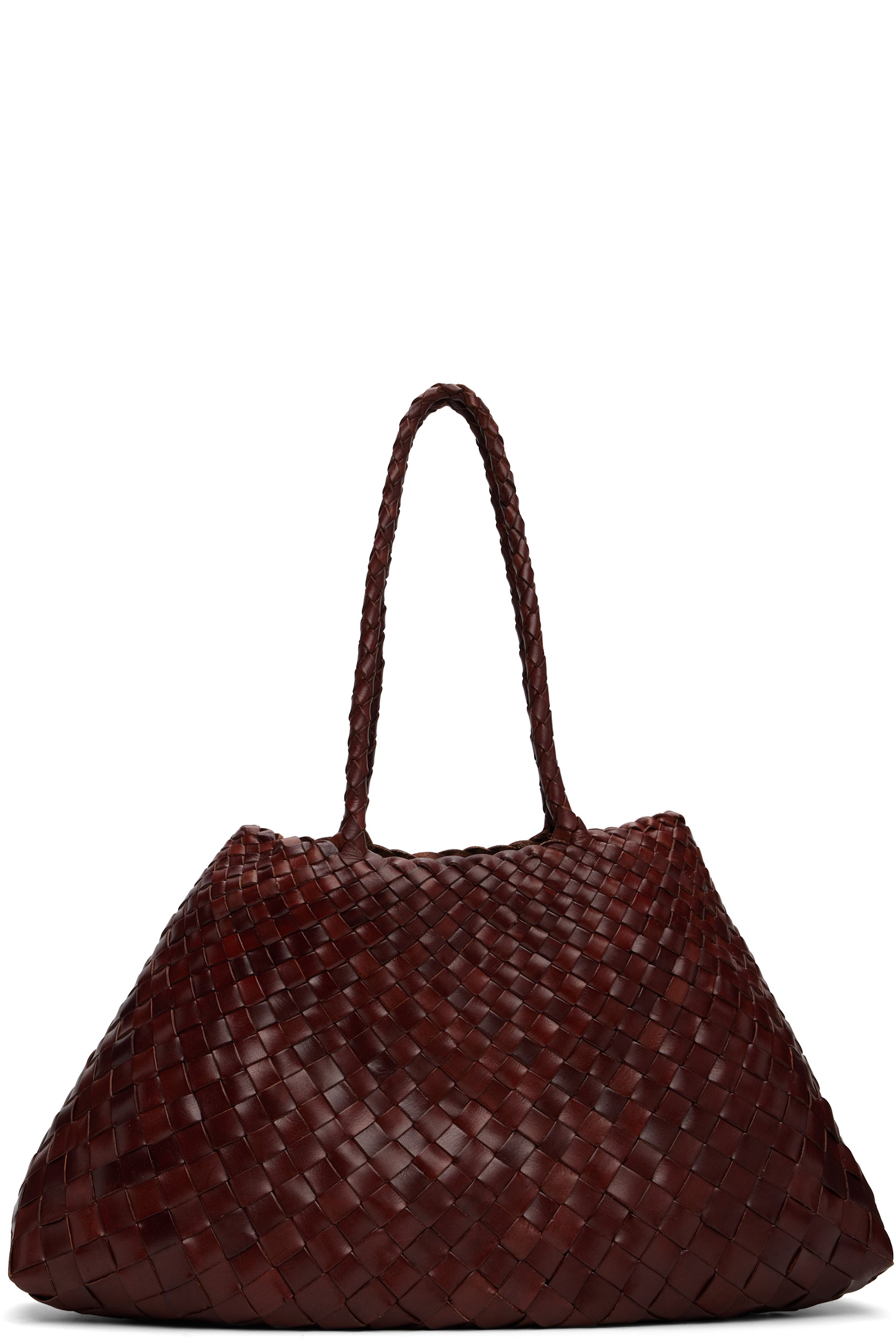 Dragon Diffusion - Burgundy Santa Croce Big Tote