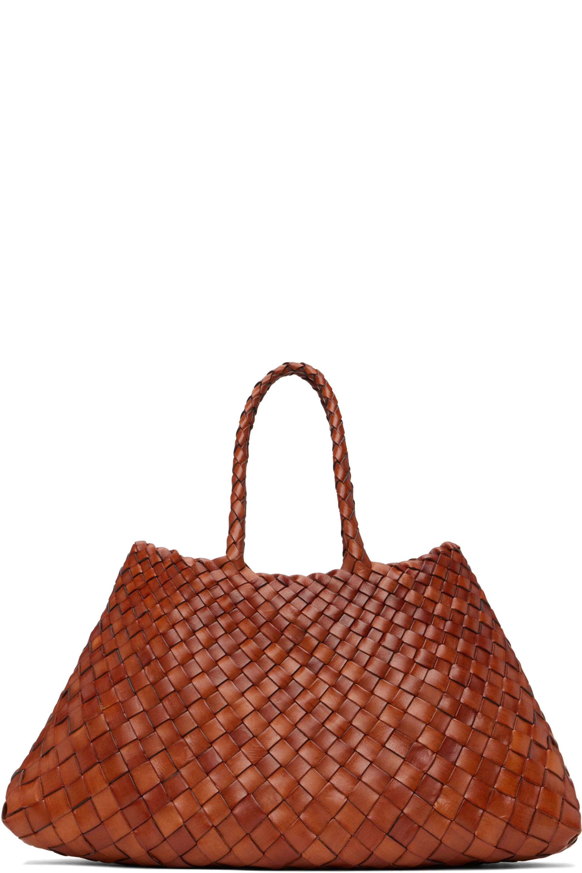Dragon Diffusion - Brown Santa Croce Small Tote