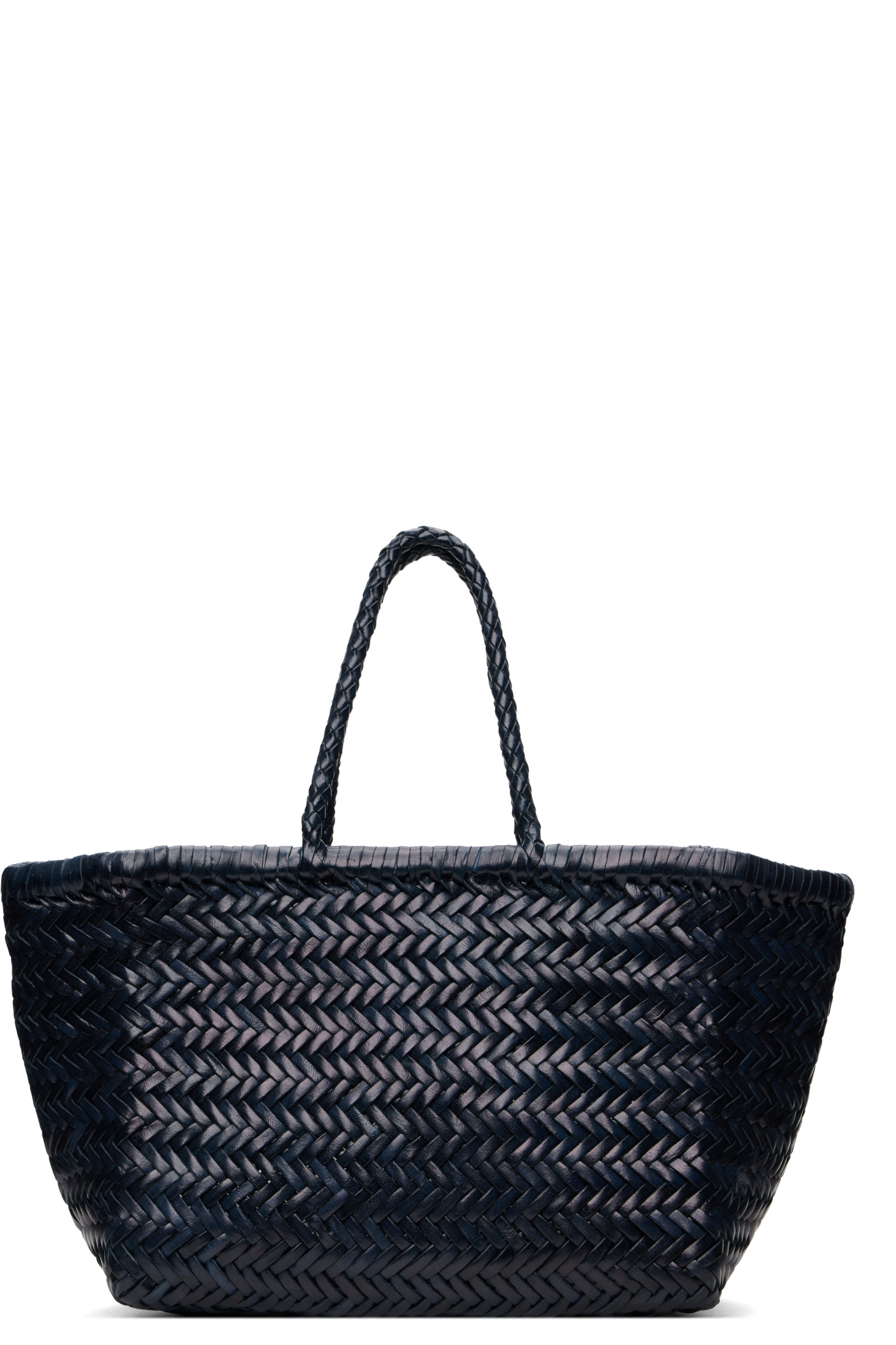 Dragon Diffusion - Navy Bamboo Triple Jump Small Tote