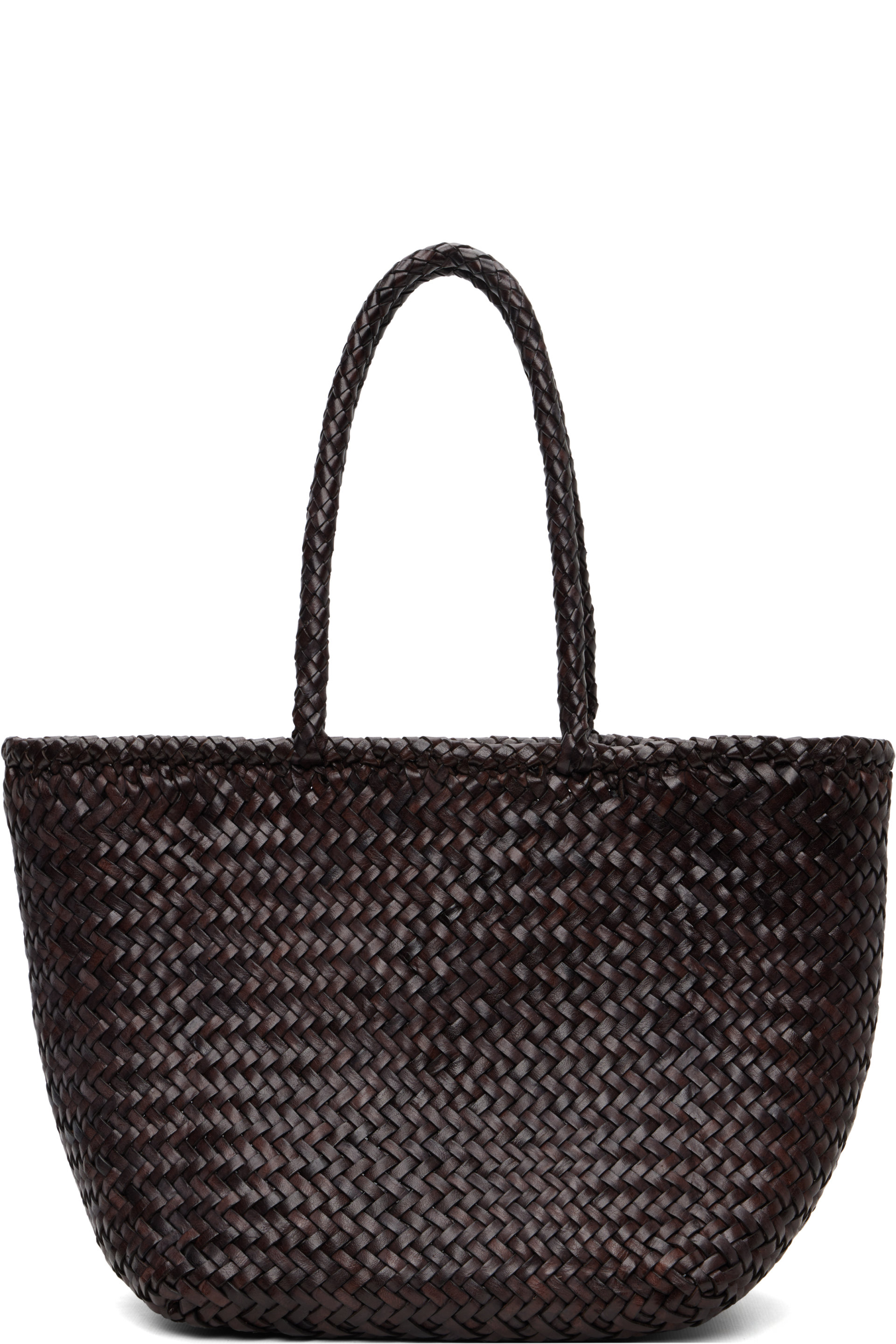 Dragon Diffusion - Brown Grace Basket Small Tote