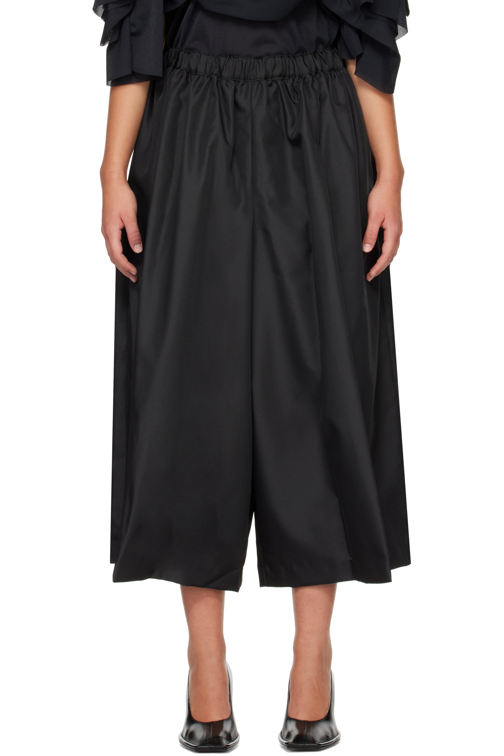 Comme des Garçons - Black Gathering Twill TRousers