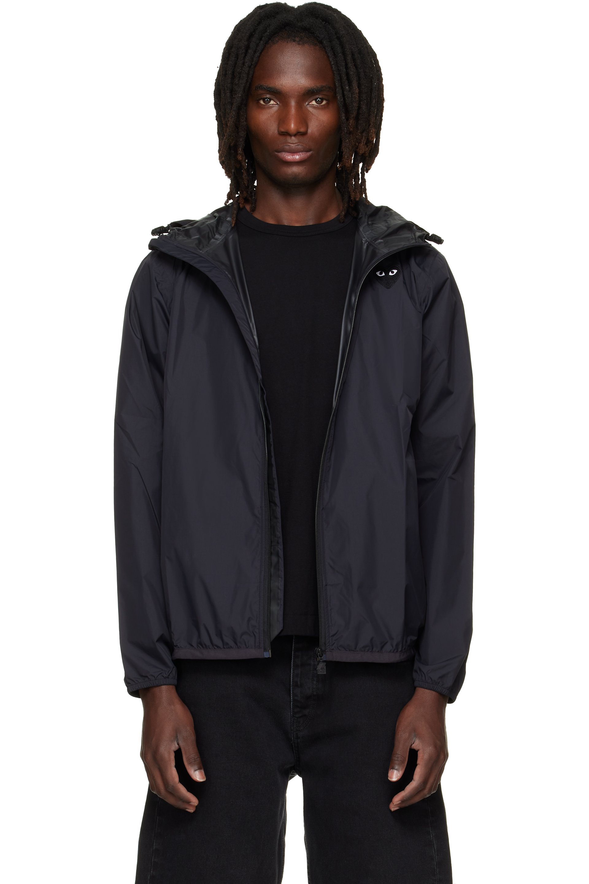 COMME des GARÇONS PLAY - Black K-Way Edition Full Zip Jacket
