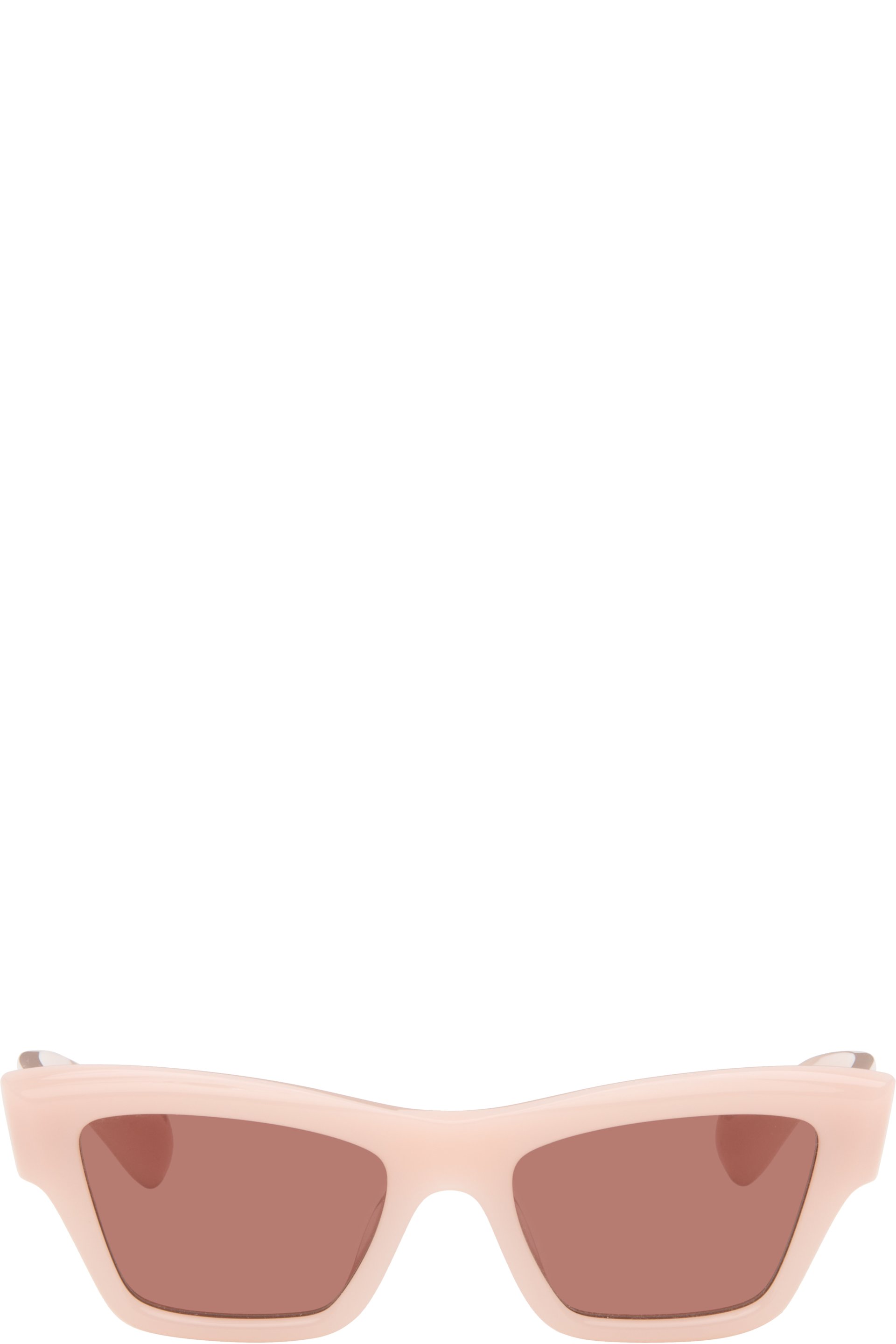 Jil Sander - Lunettes de soleil œil-de-chat 3 roses édition Oliver Peoples