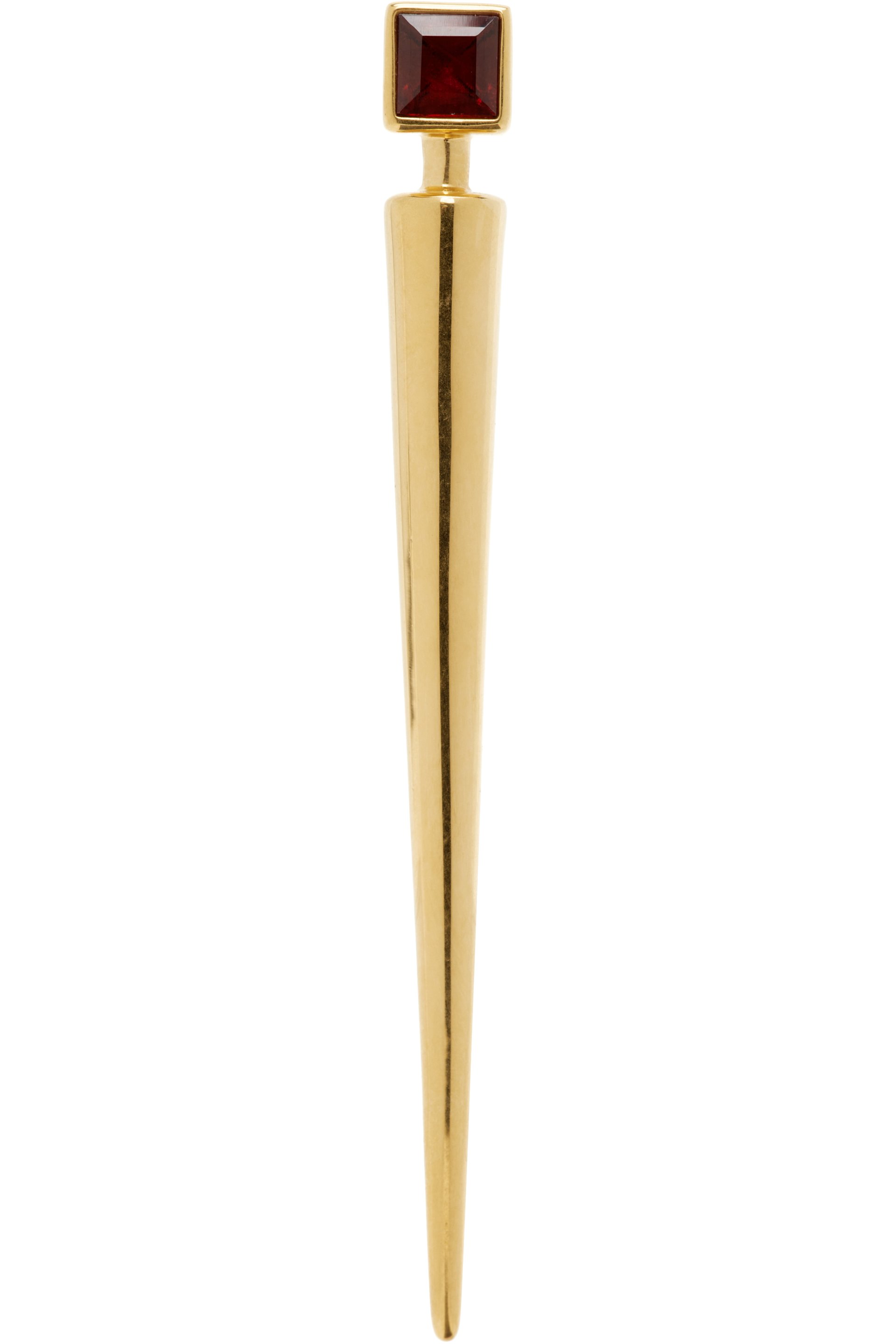 Jil Sander - Garnet Brooch