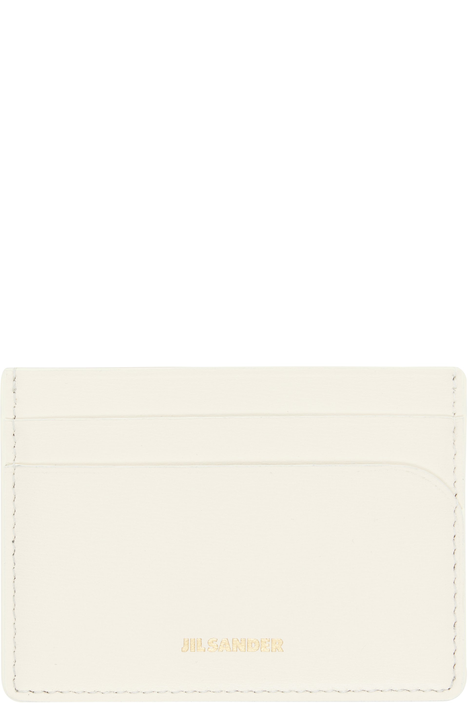 Jil Sander - Off-White Curve Card Holder